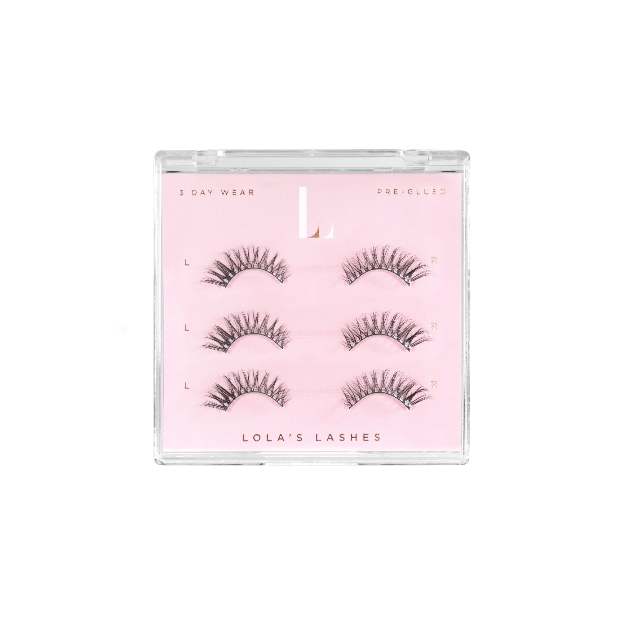 Pre-Glued Half Lashes
