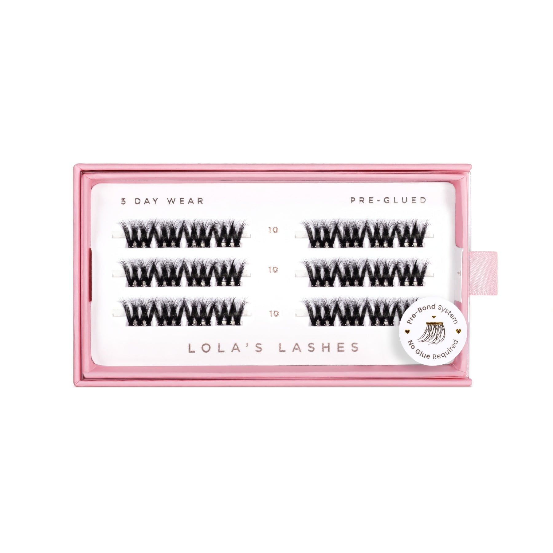 Bold Definition Single Length Pre-Glued Lashes