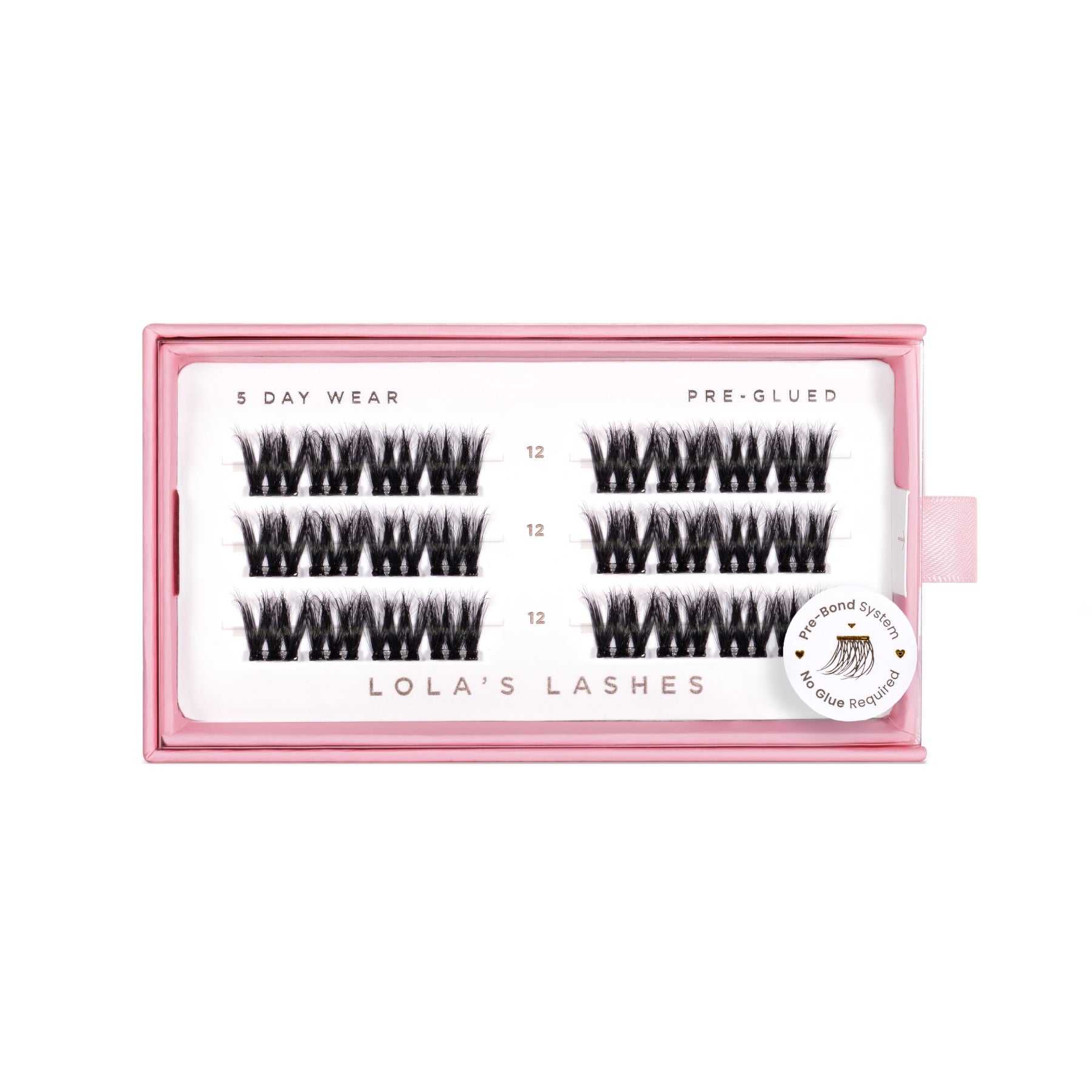 Bold Definition Single Length Pre-Glued Lashes