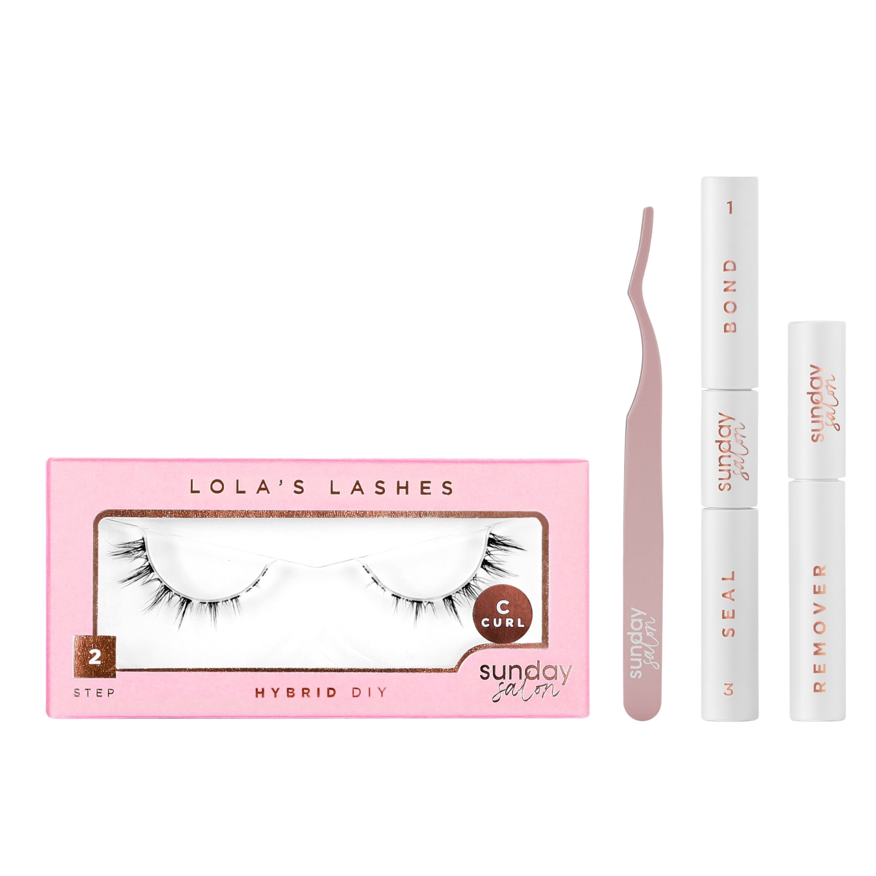 Cat-Eye Hybrid DIY Lash Extensions Starter Set
