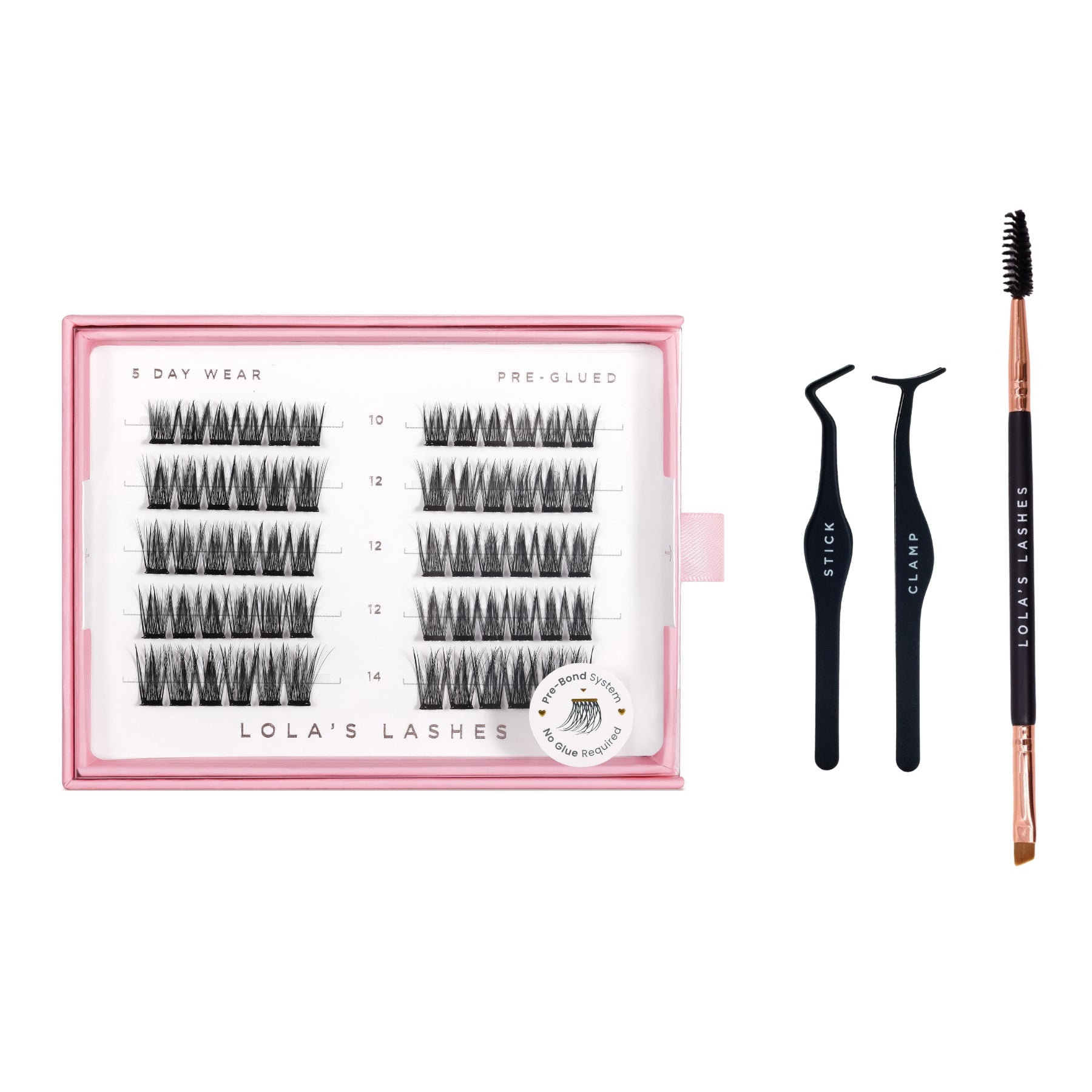 Pre-Glued Lashes Starter Set