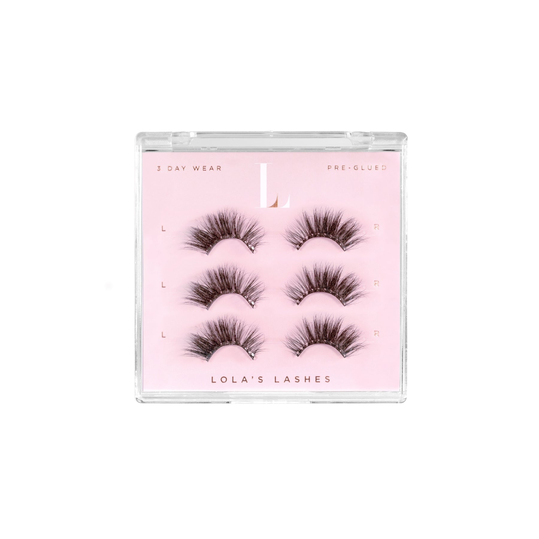 Pre-Glued Half Lashes