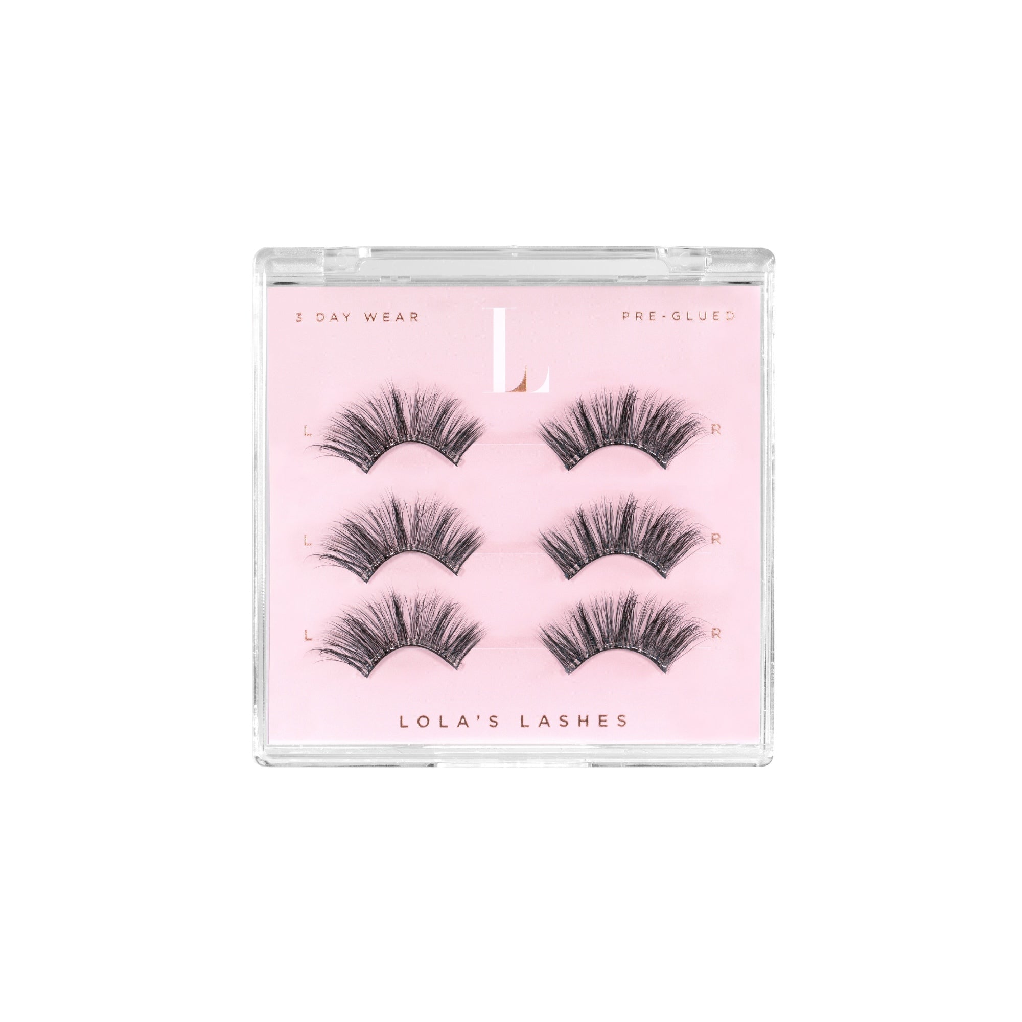 Pre-Glued Half Lashes