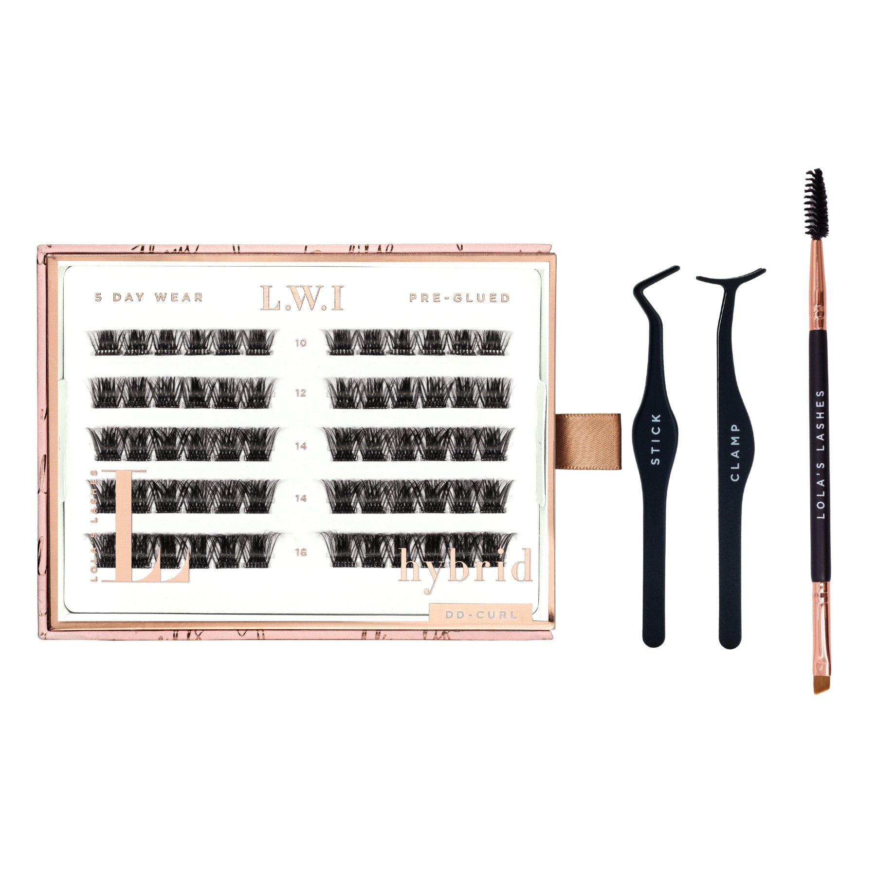 Pre-Glued Lashes Starter Bundle