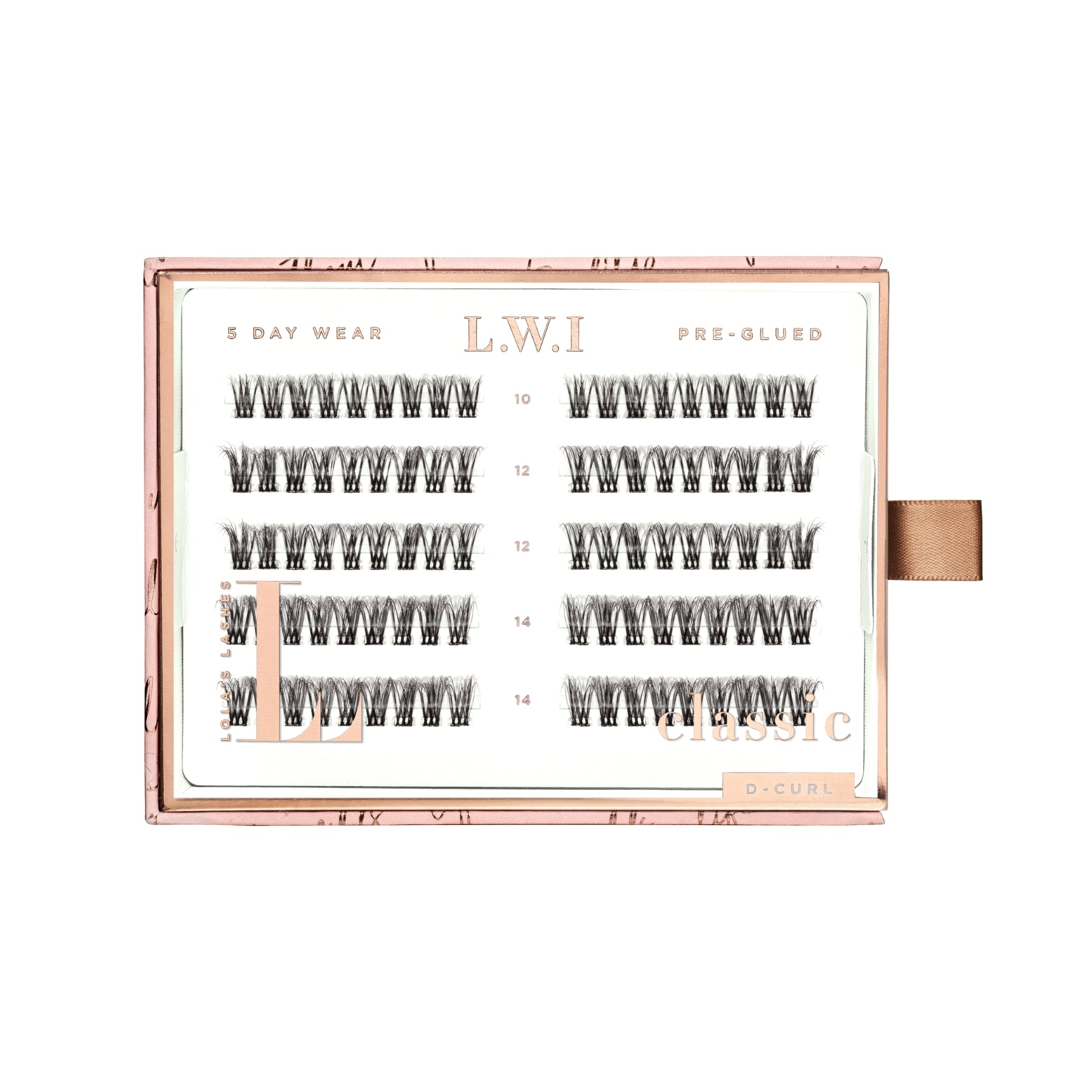 LWI Classic Pre-Glued Lashes