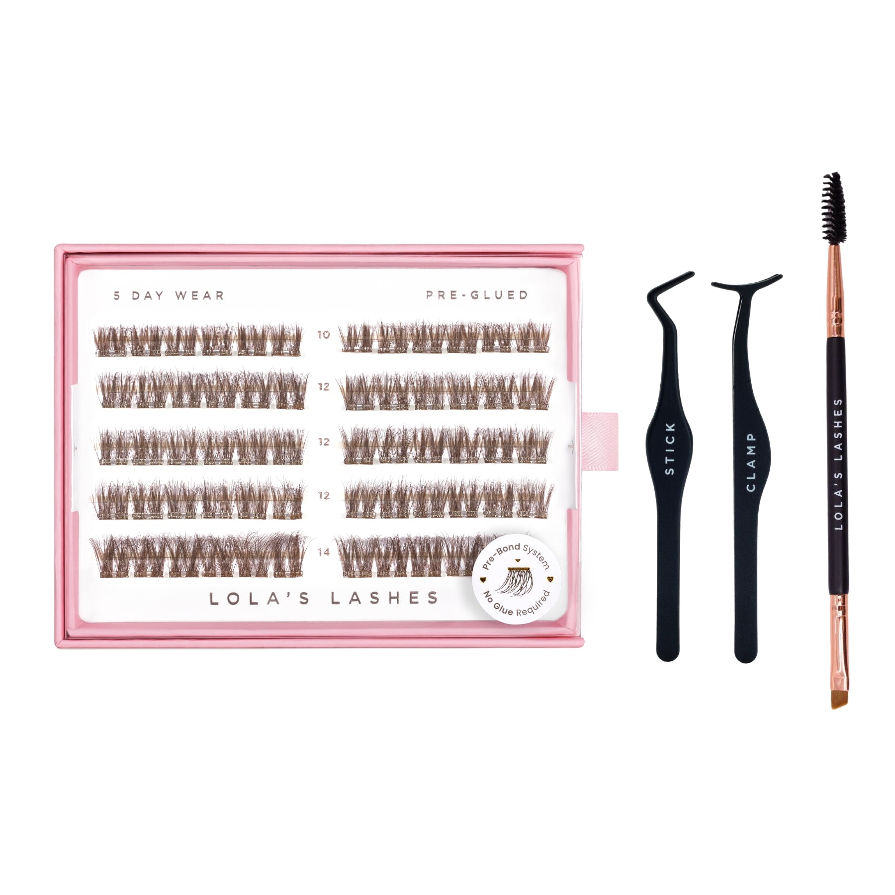 Pre-Glued Lashes Starter Set