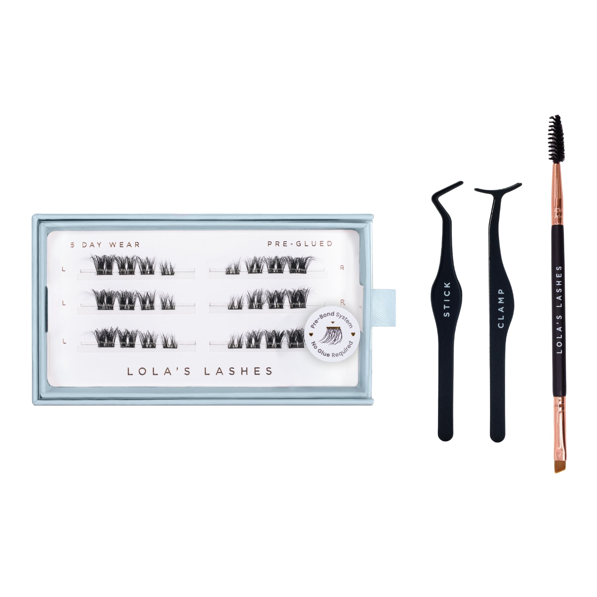 Pre-Glued Lashes Starter Set