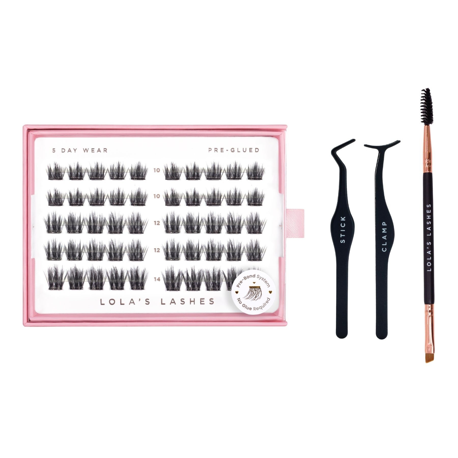 Pre-Glued Lashes Starter Set