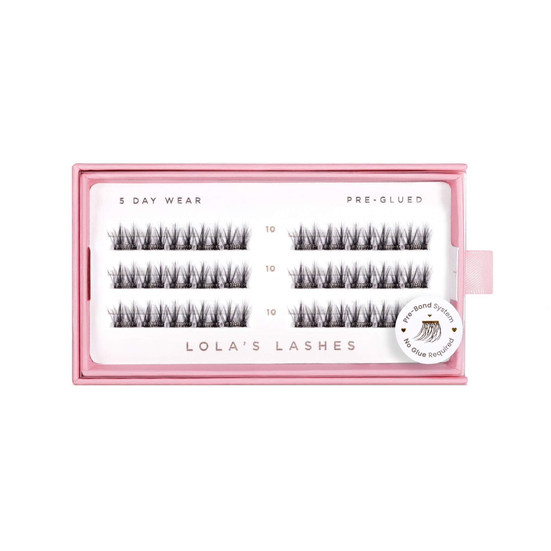 Soft Definition Single Length Pre-Glued Lashes