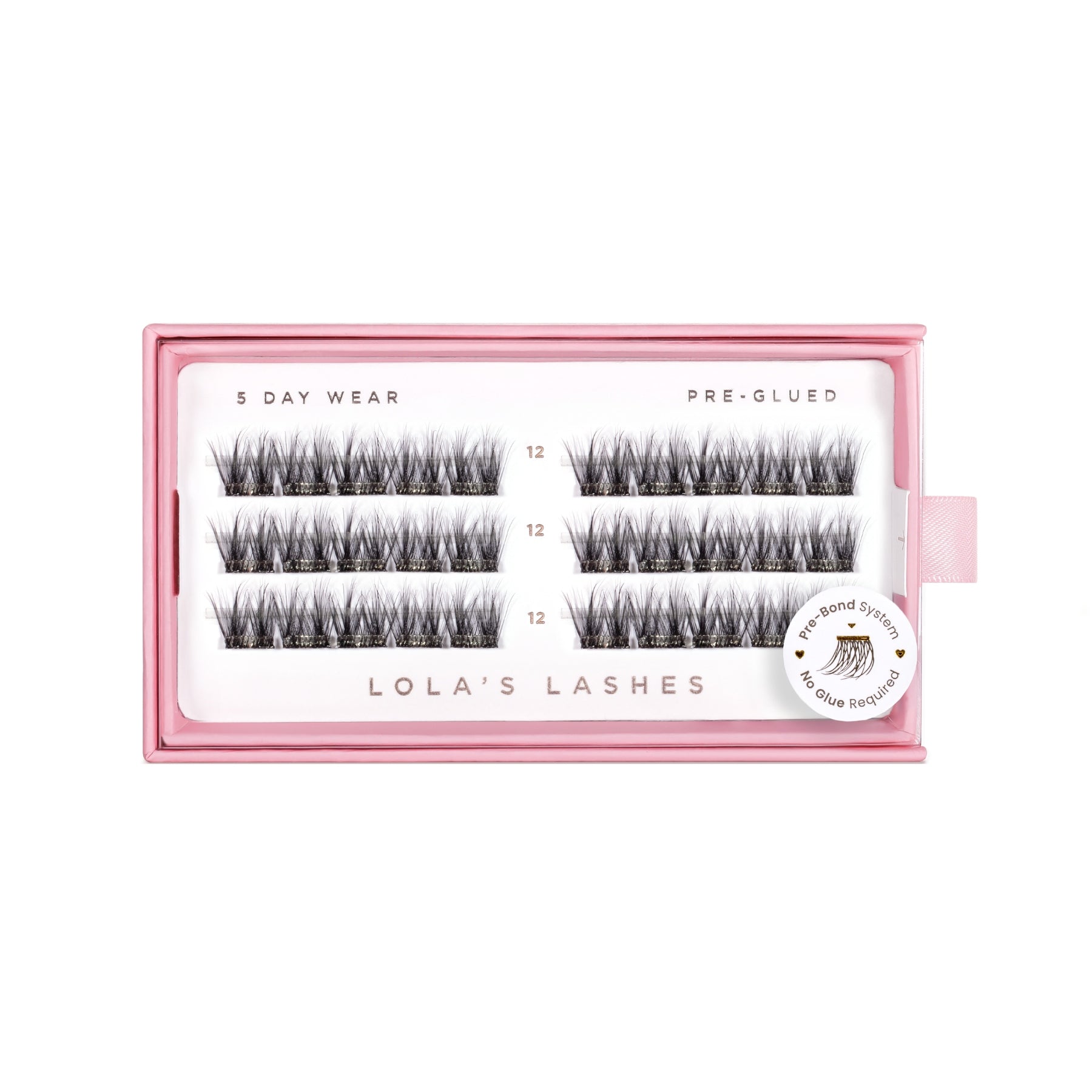 Soft Definition Single Length Pre-Glued Lashes