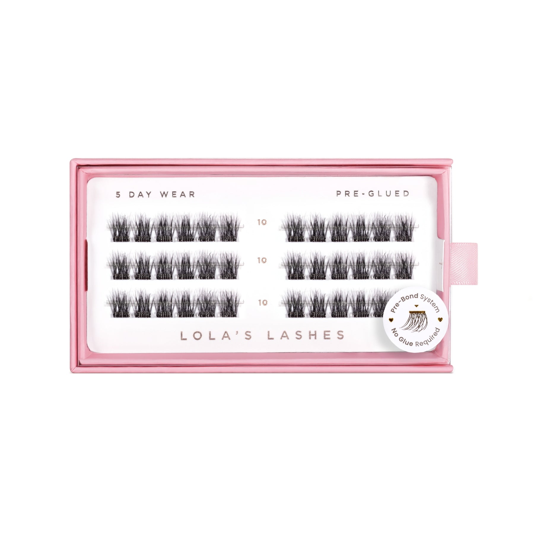 Soft Wisp Single Length Pre-Glued Lashes
