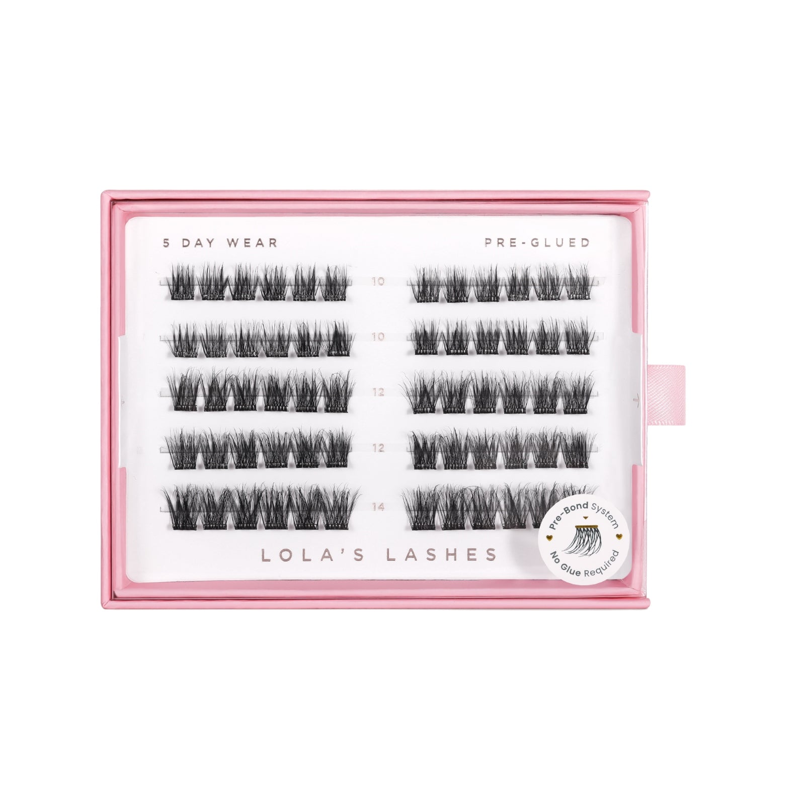 Soft Wisp 5 Rows Mixed Lengths