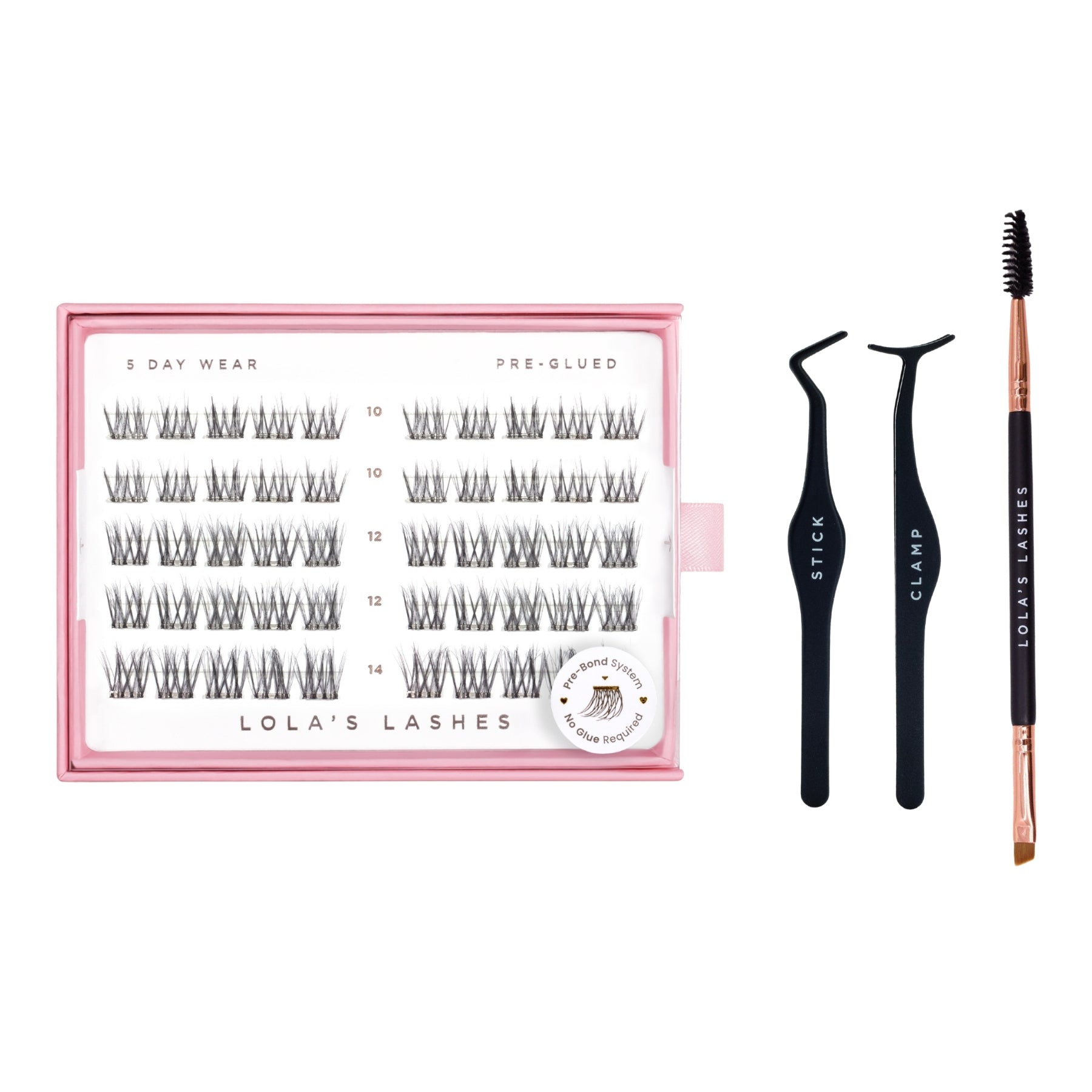 Pre-Glued Lashes Starter Set
