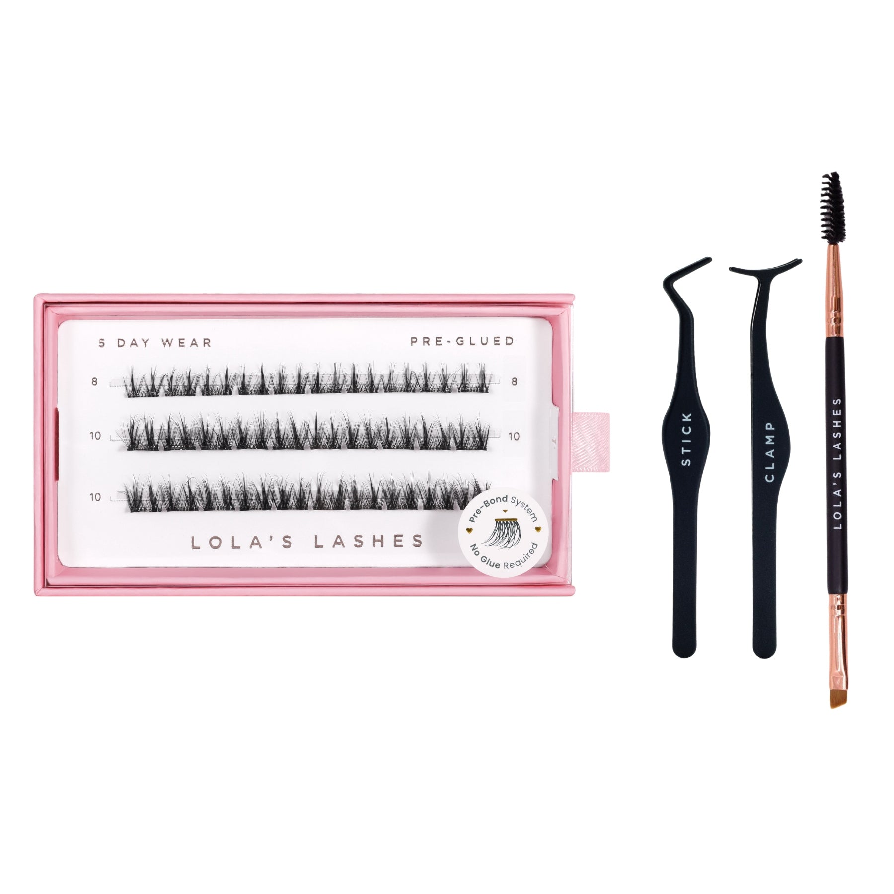 Pre-Glued Lashes Starter Set