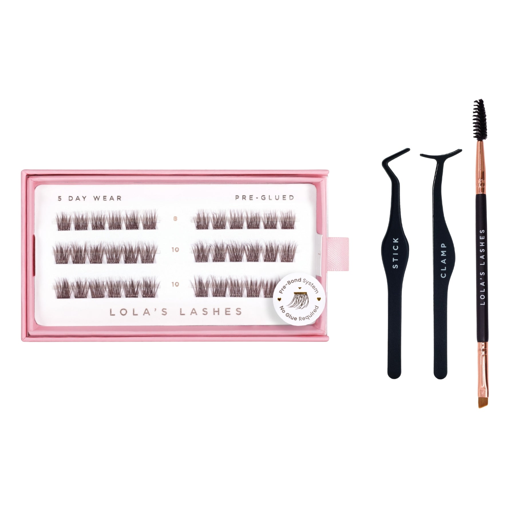 Pre-Glued Lashes Starter Set