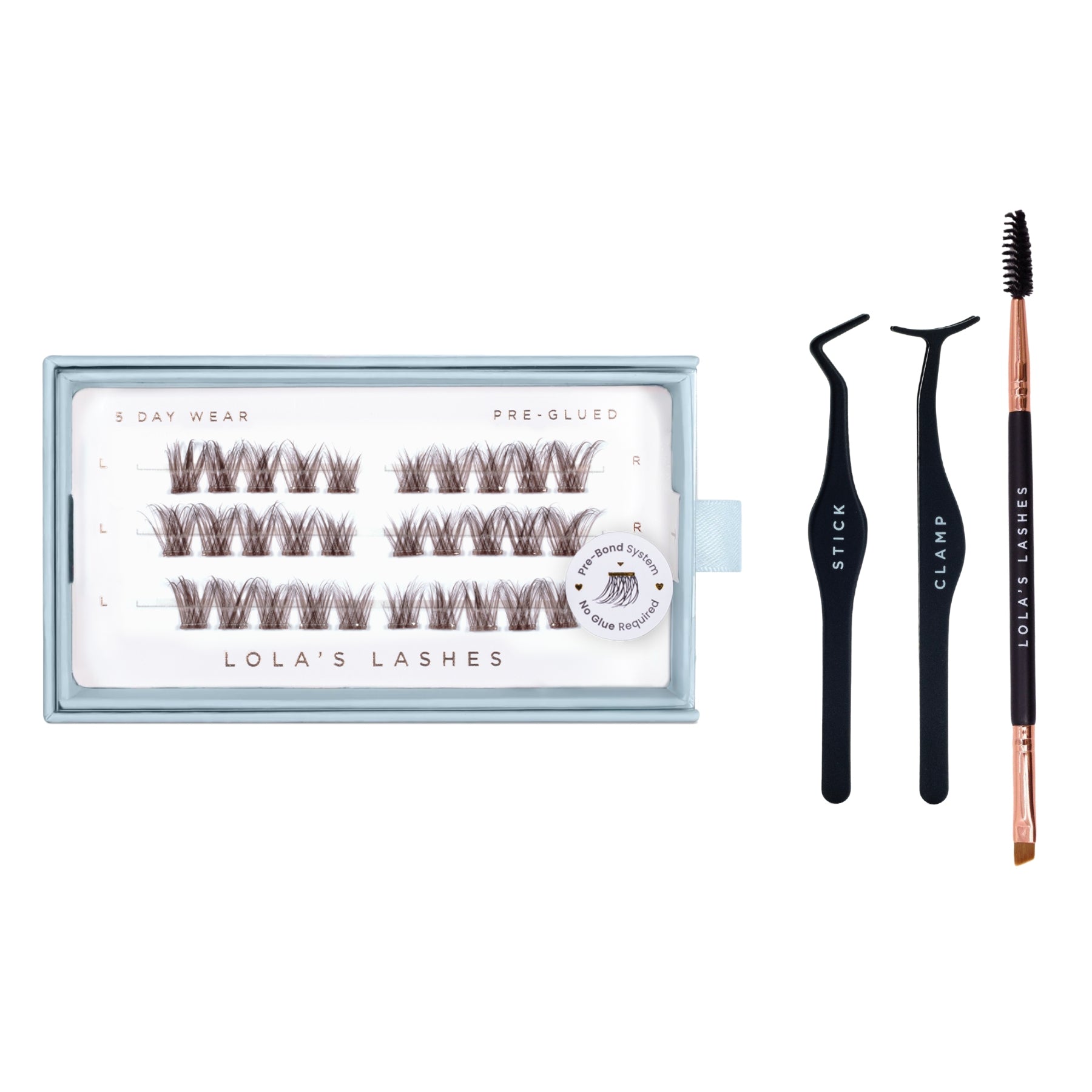 Pre-Glued Lashes Starter Set