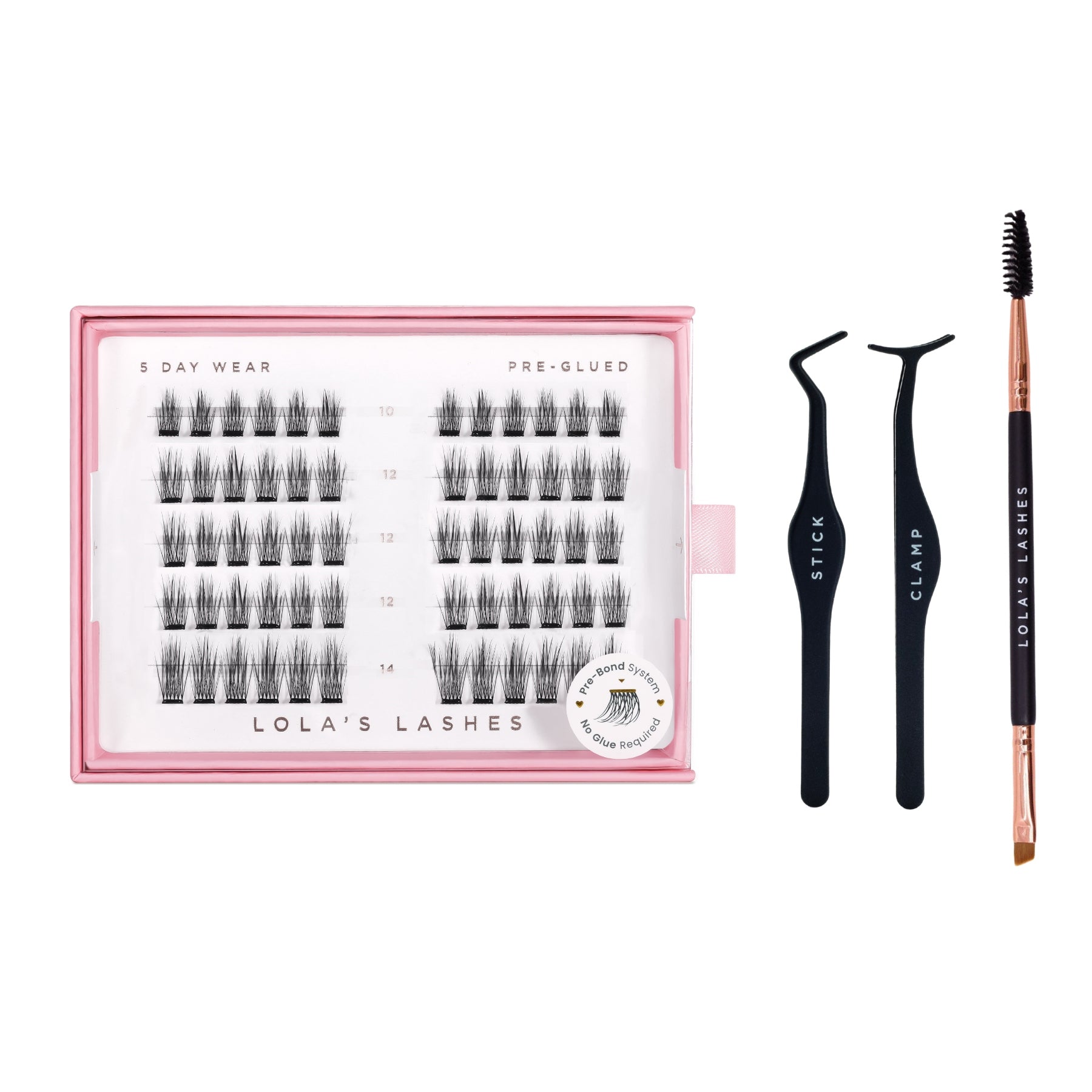 Pre-Glued Lashes Starter Bundle