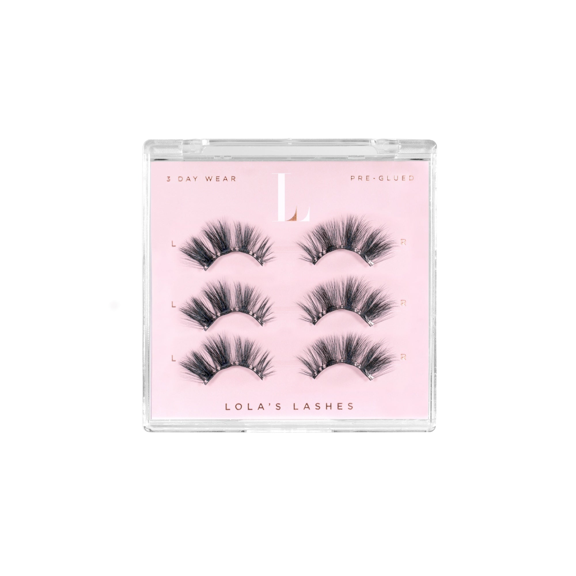 Pre-Glued Half Lashes