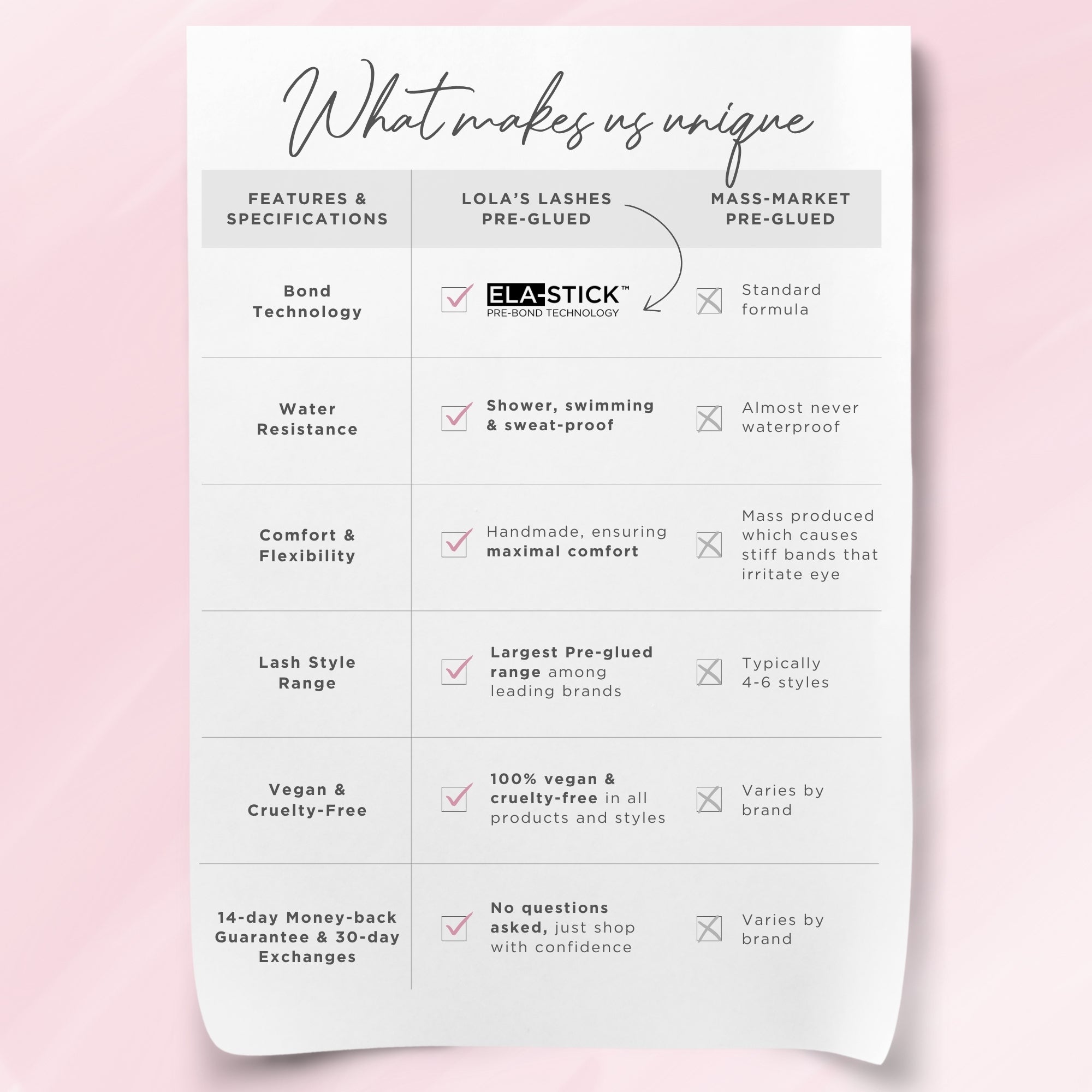 Baby Hybrid Pre-Glued Half Lashes Set