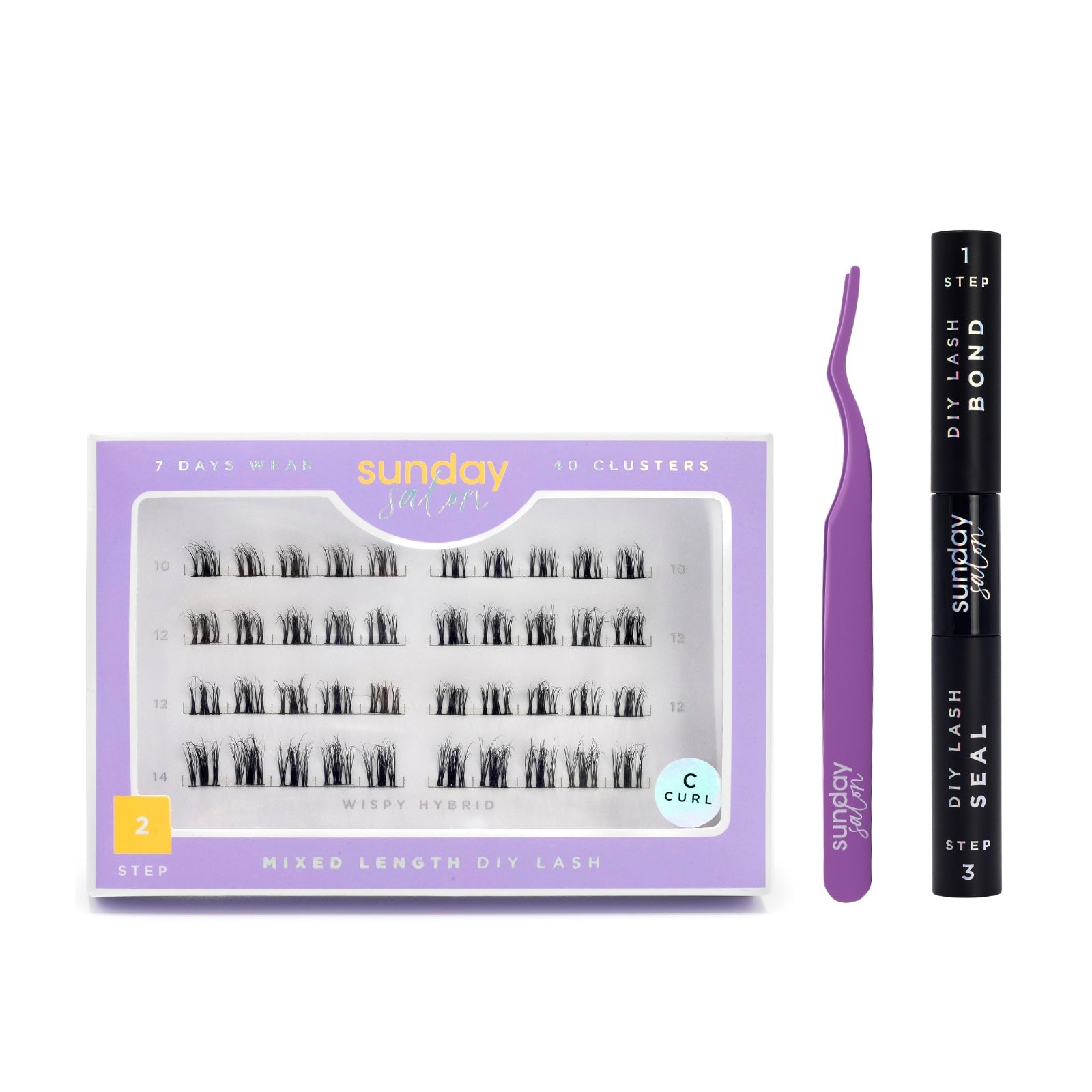 Wispy Hybrid DIY Lash Extension Kit