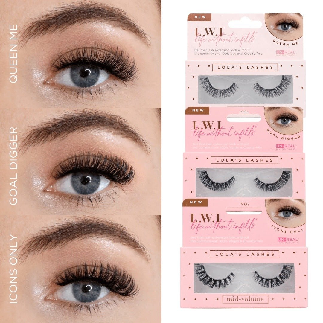 Classic Curl Russian Strip Lash Bundle - Lola's Lashes