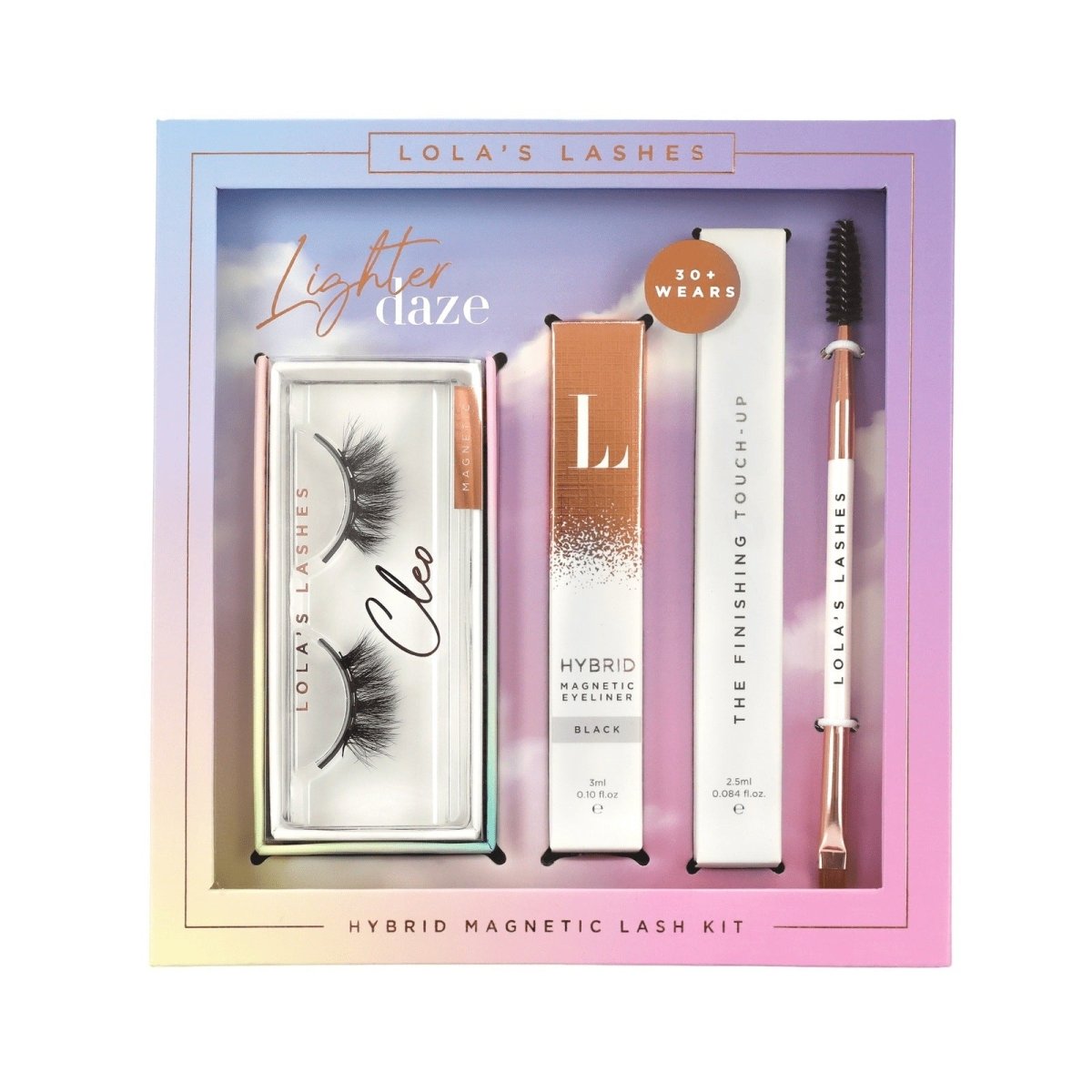 Cleo Hybrid Magnetic Half Lash Kit - Lola's Lashes