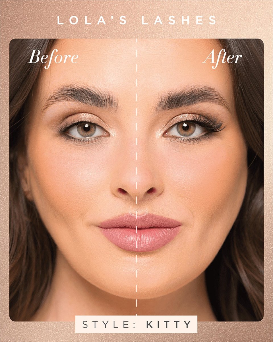 Kitty Magnetic Half Lashes - Lola's Lashes