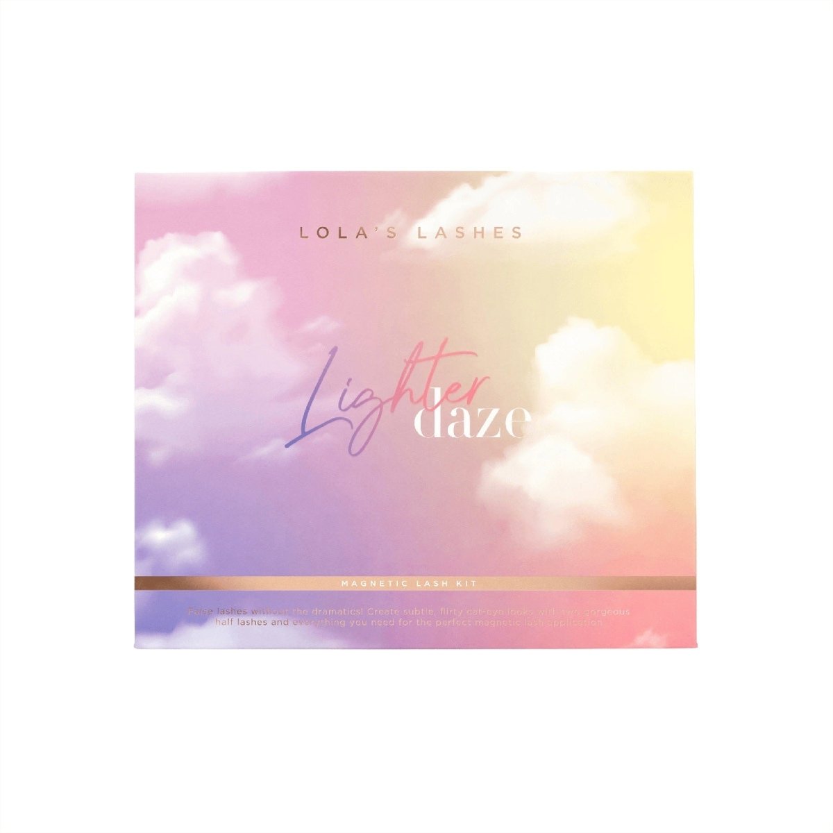 Lighter Daze Hybrid Magnetic Half Lash Duo Vanity Box - Lola's Lashes