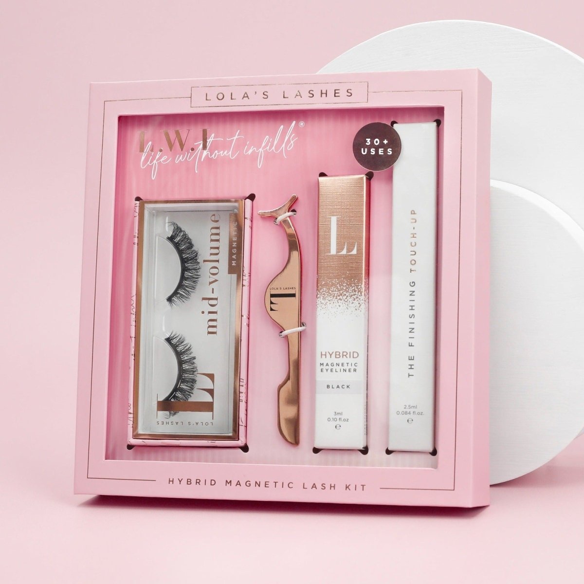 L.W.I Goal Digger Russian Hybrid Magnetic Lash & Liner Set - Lola's Lashes