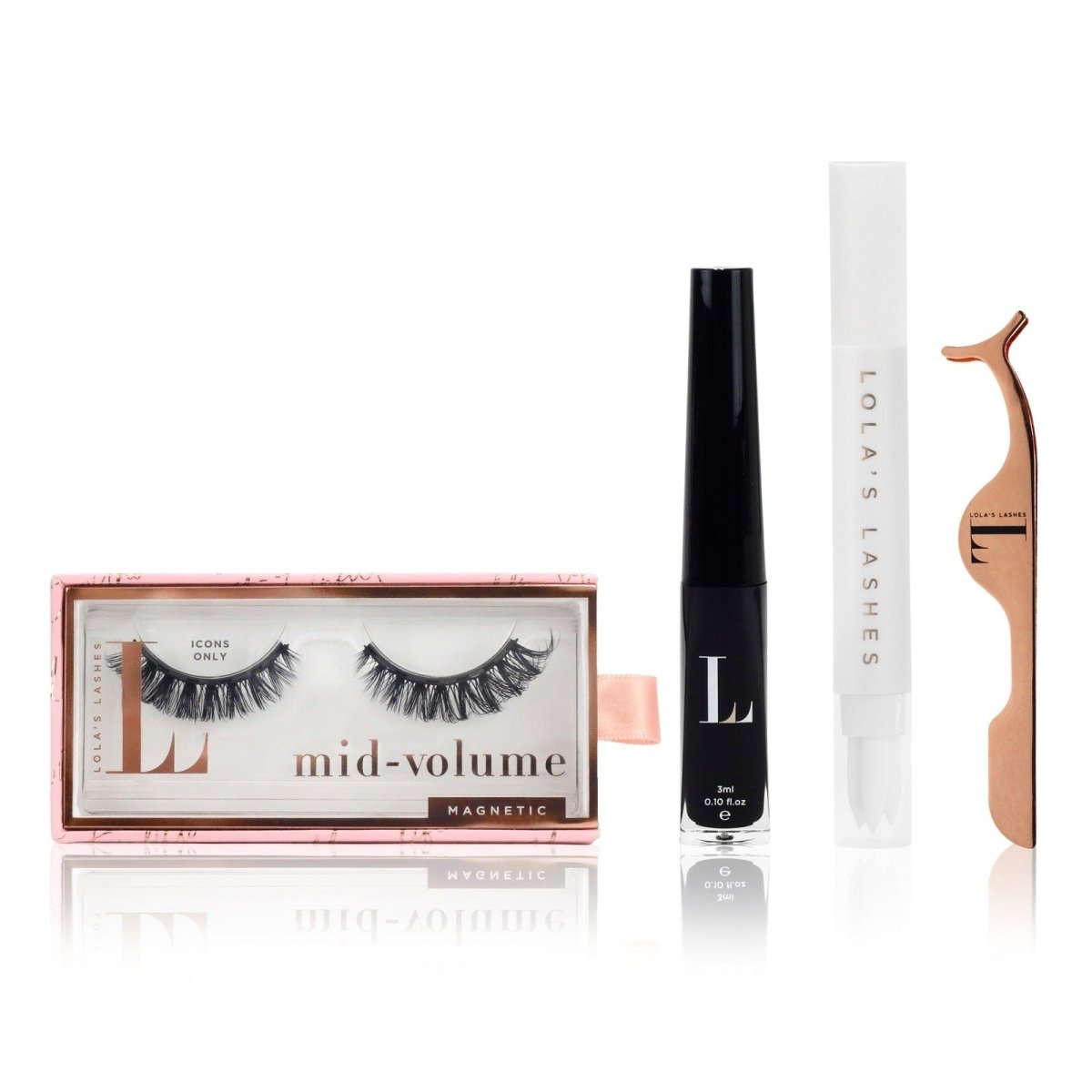 L.W.I Icons Only Russian Hybrid Magnetic Lash & Liner Set - Lola's Lashes