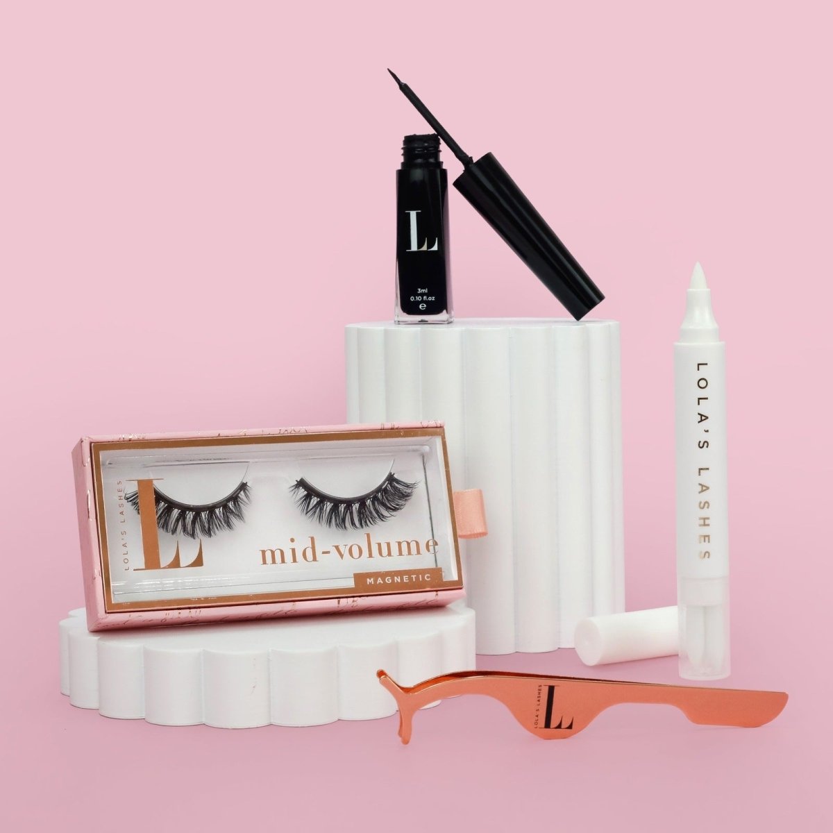 L.W.I Icons Only Russian Hybrid Magnetic Lash & Liner Set - Lola's Lashes