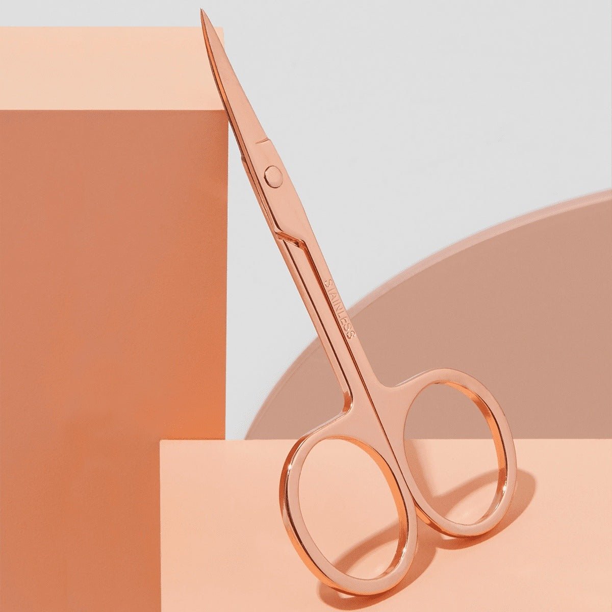Rose Gold Precision Lash & Brow Scissors - Lola's Lashes