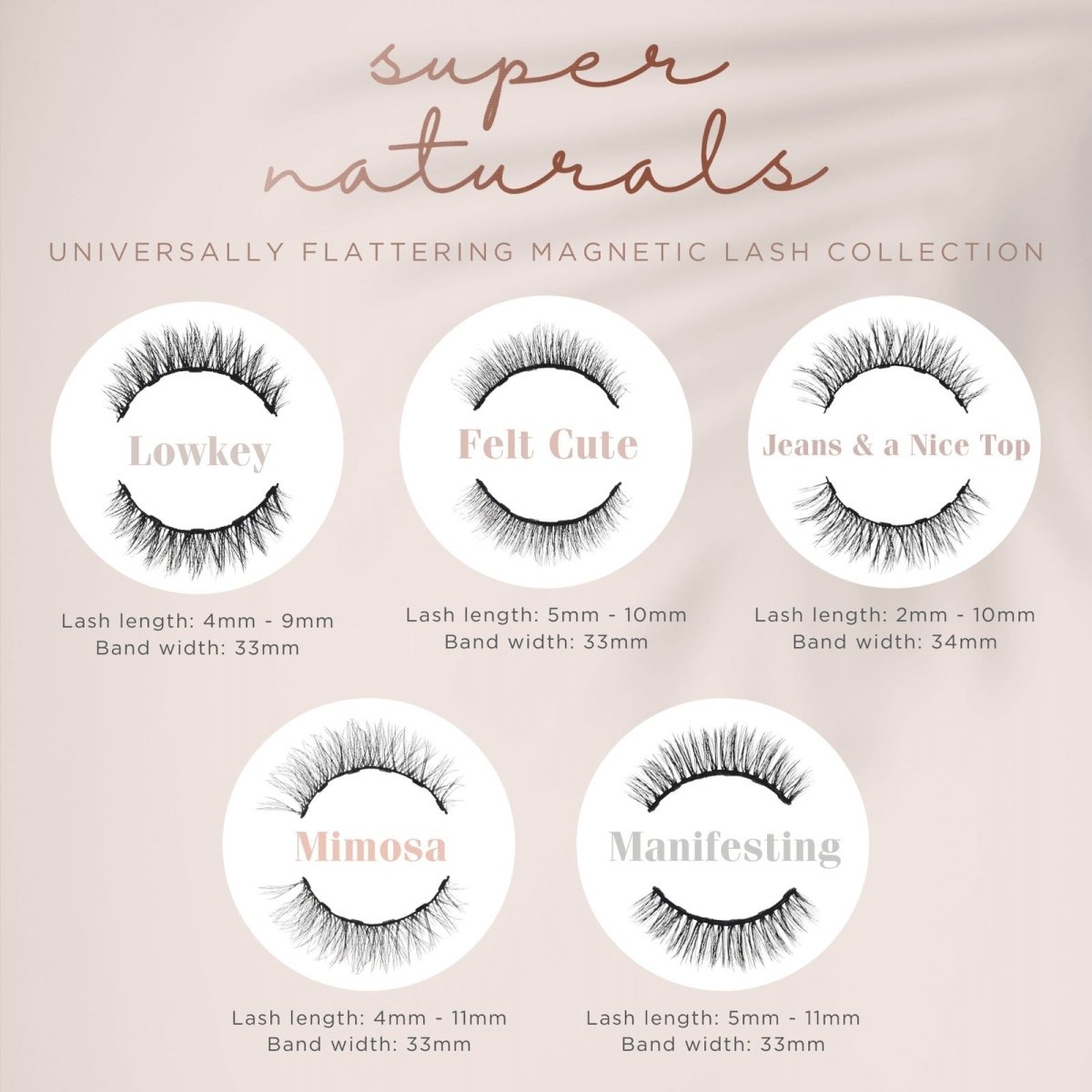 Super Naturals Magnetic Eyelashes - Lola's Lashes