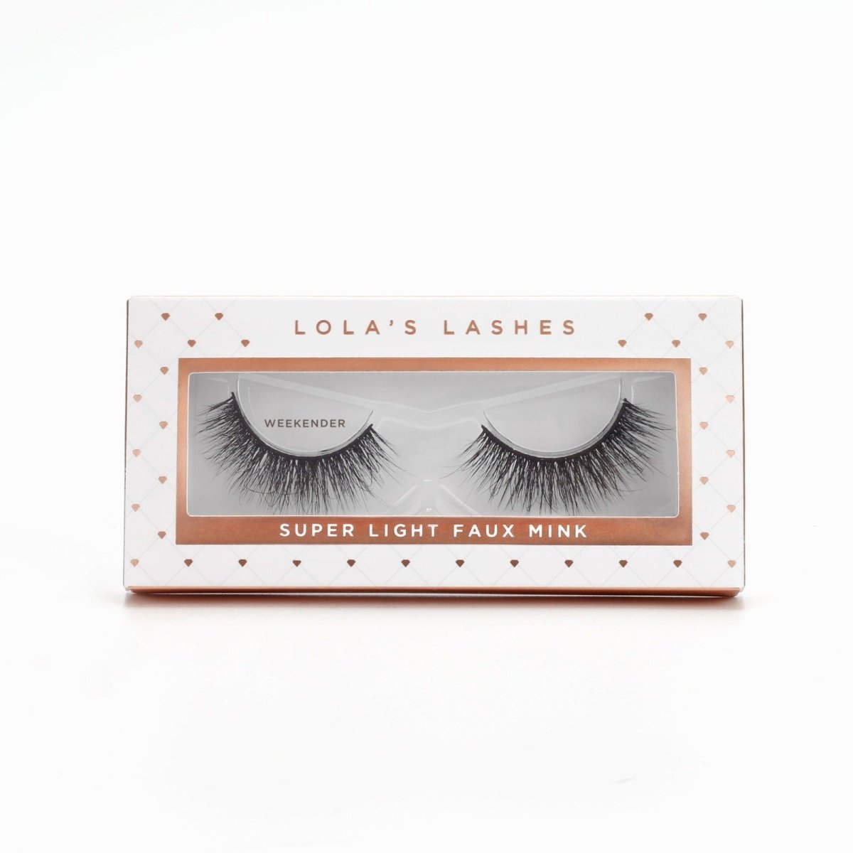 Weekender Vegan Mink Strip Lashes - Lola's Lashes