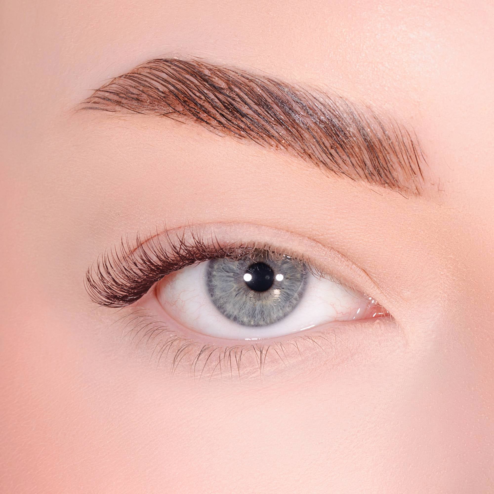 Bare Dark Brown Pre-Glued Half Lashes Set