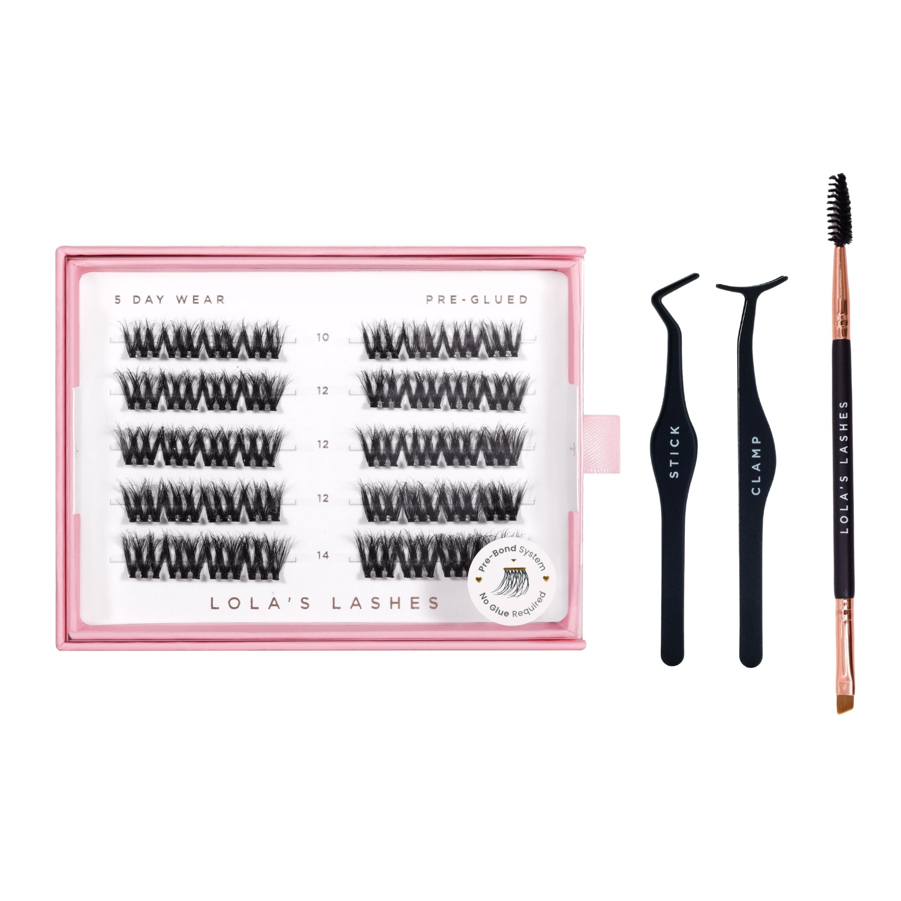 Pre-Glued Lashes Starter Bundle