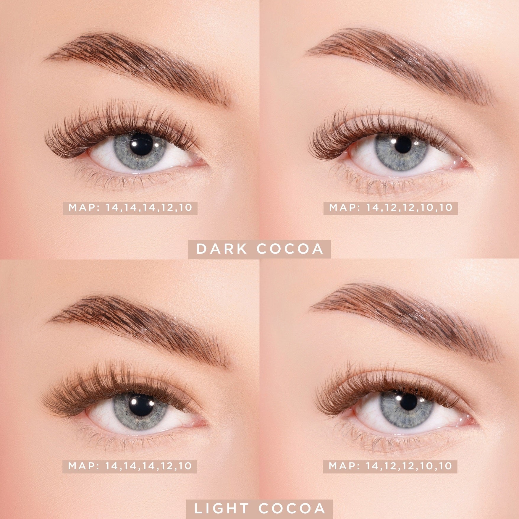 Soft Cocoa Pre-Glued Lashes