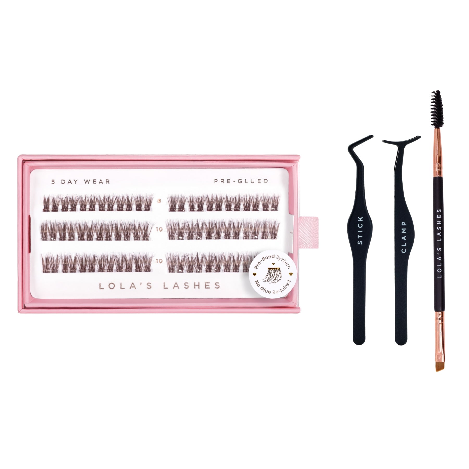 Pre-Glued Lashes Starter Bundle
