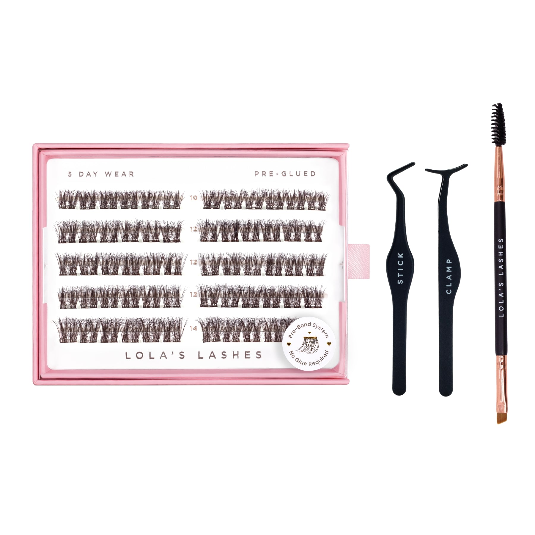 Pre-Glued Lashes Starter Bundle