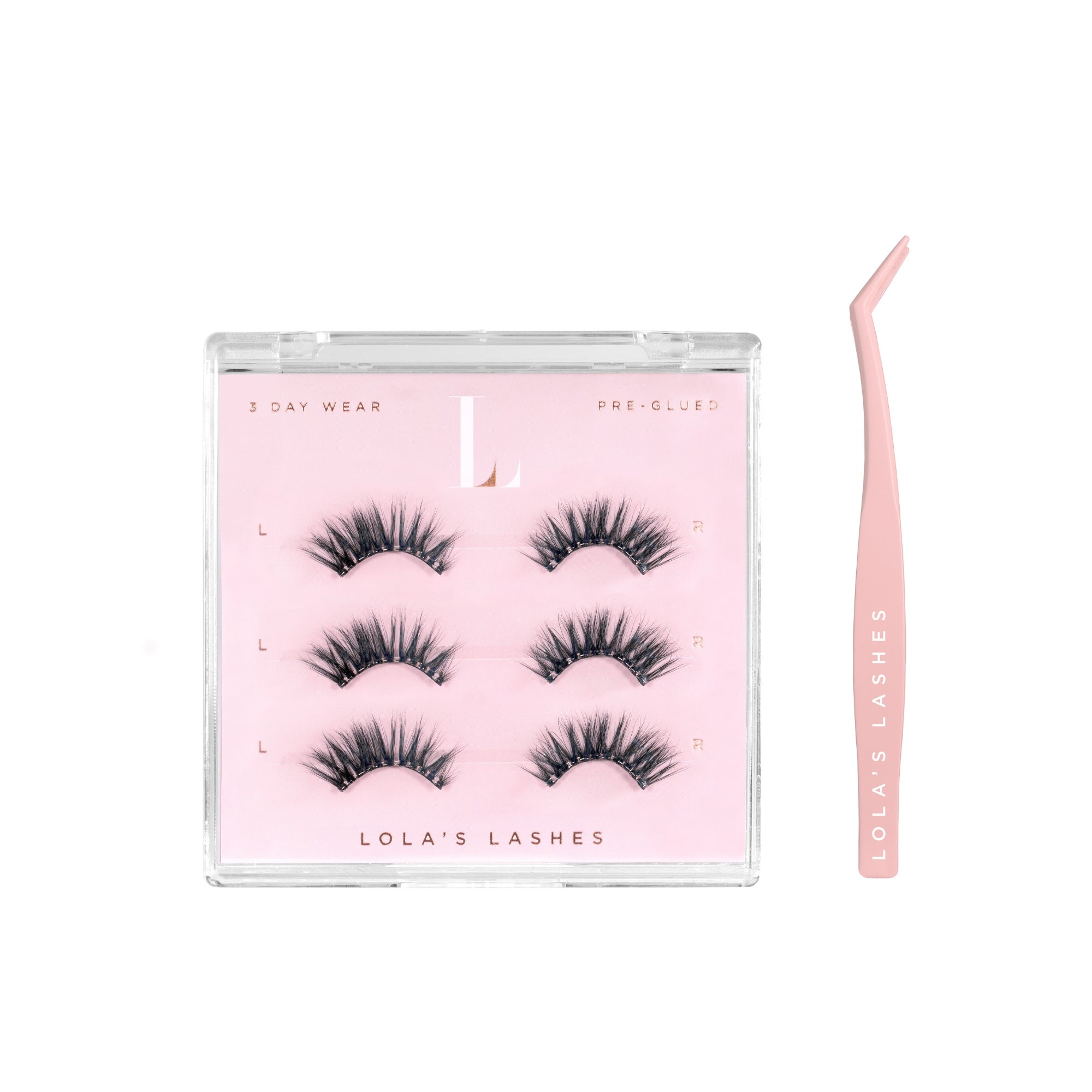 Demi Volume Pre-Glued Half Lashes Set