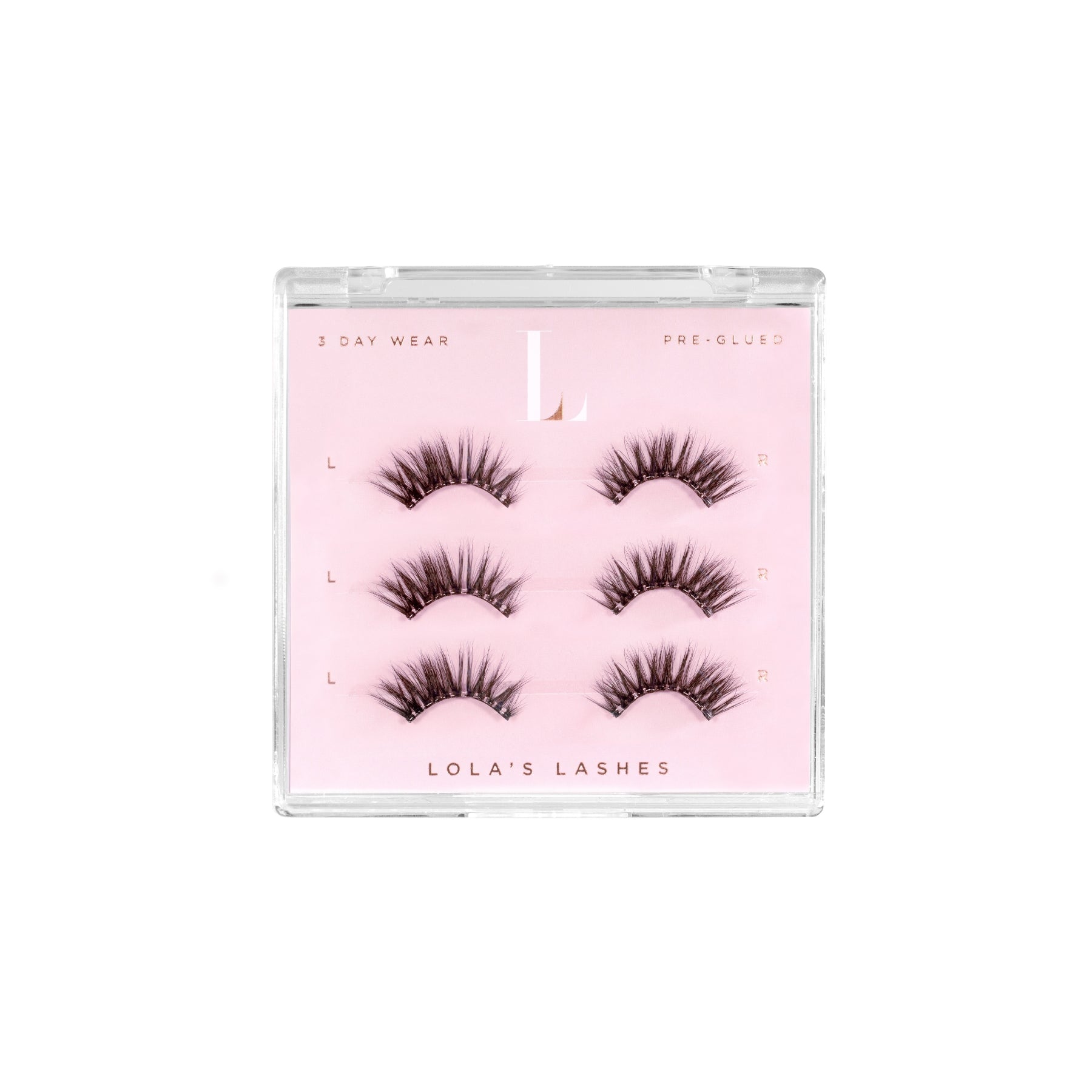 Pre-Glued Half Lashes