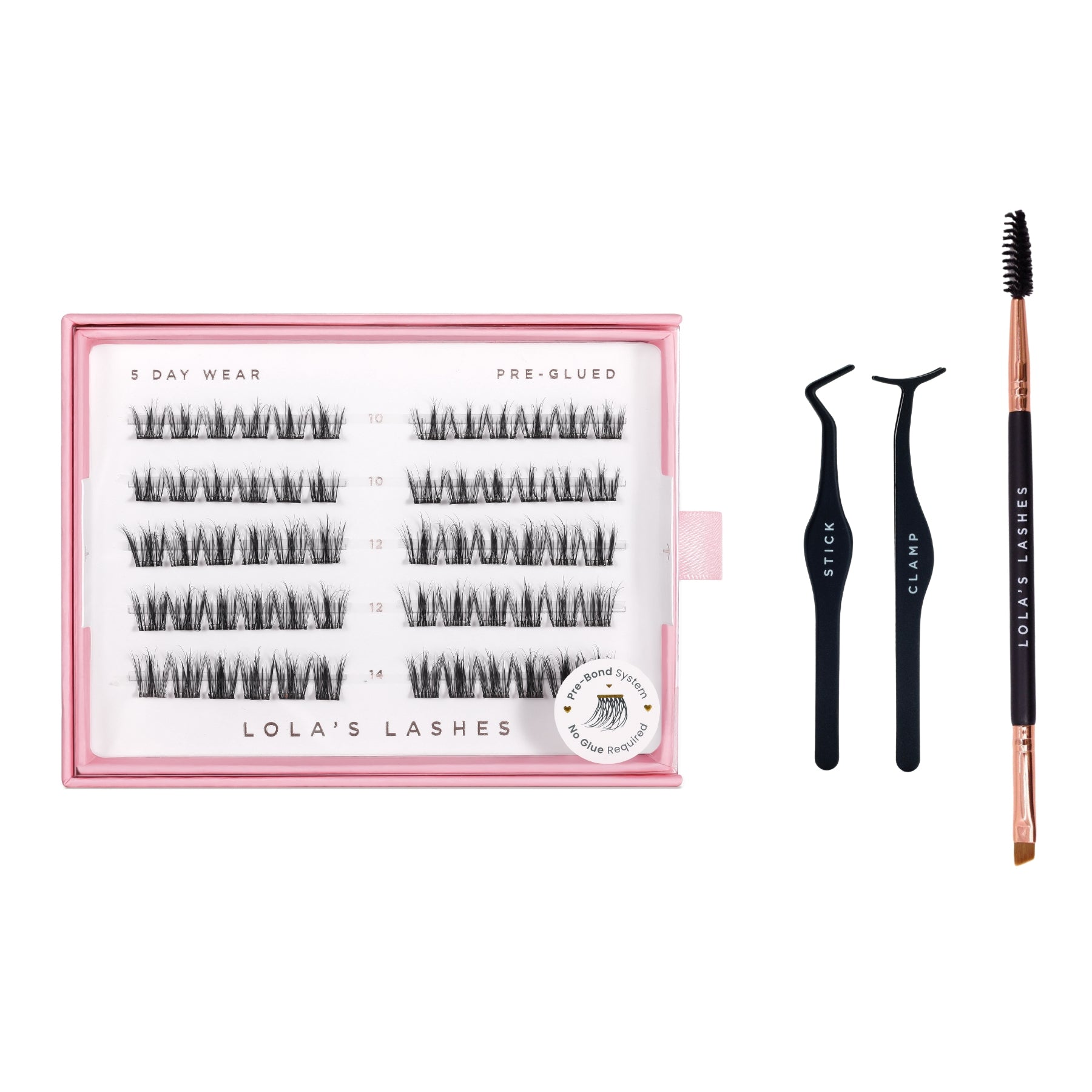 Pre-Glued Lashes Starter Bundle