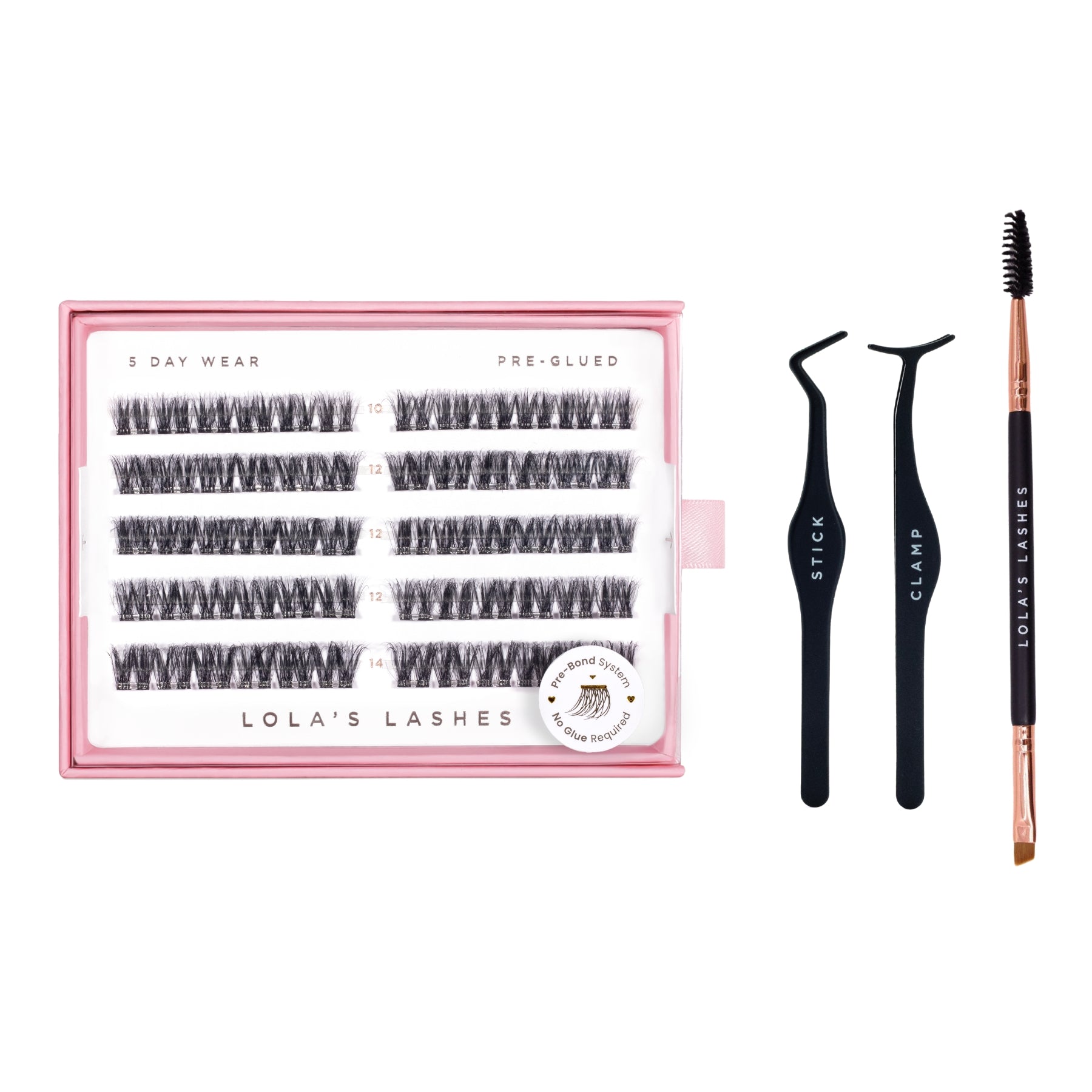 Pre-Glued Lashes Starter Bundle