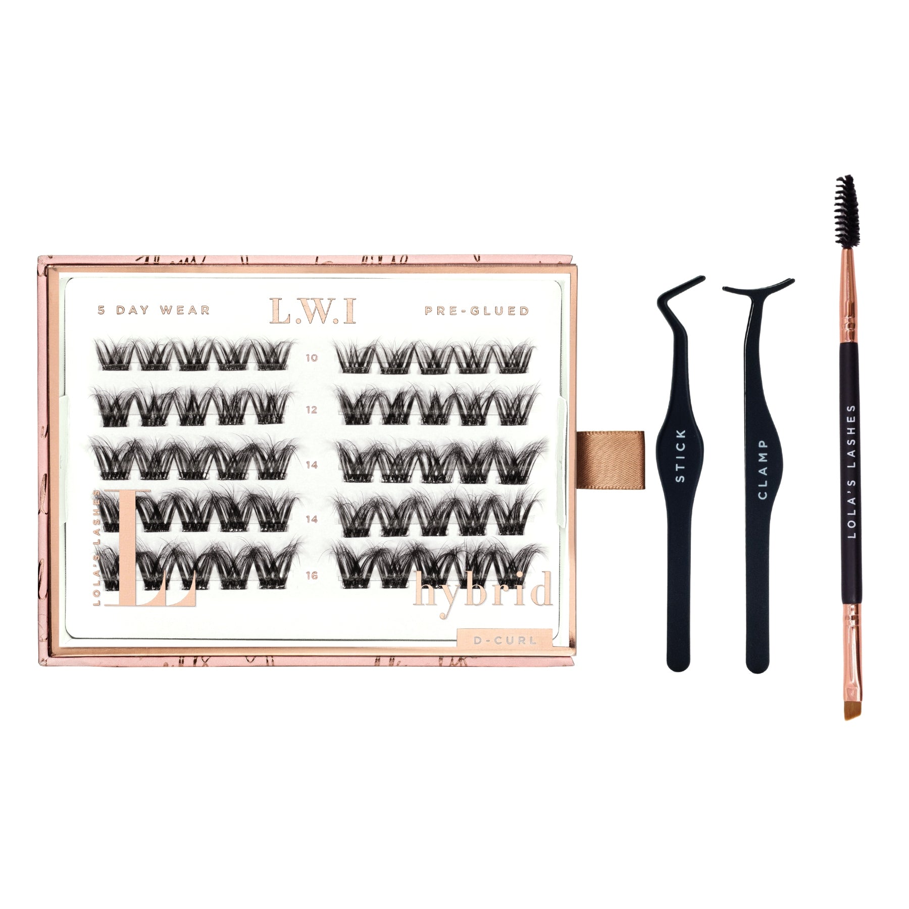 Pre-Glued Lashes Starter Bundle