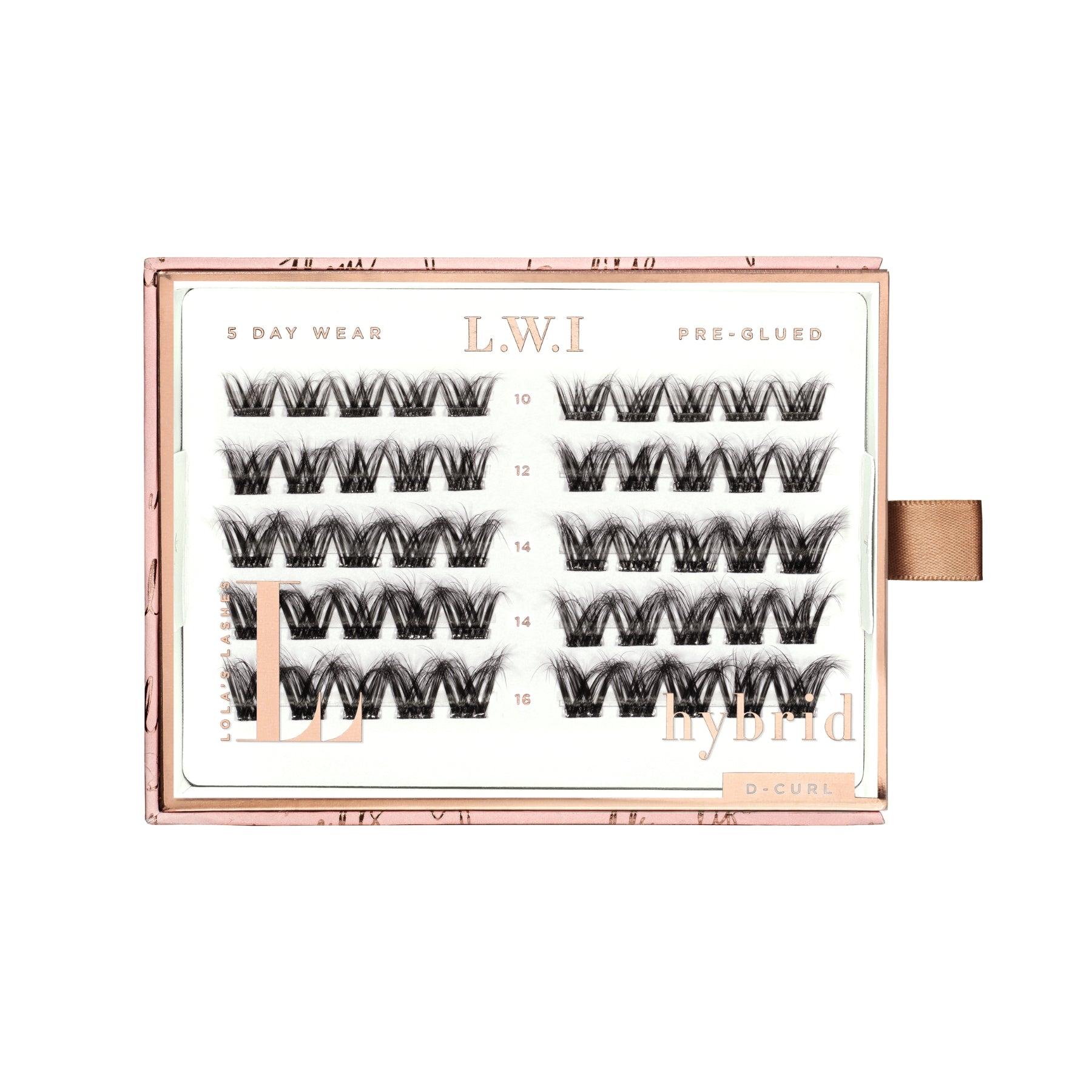 LWI Fluffy Hybrid Pre-Glued Lashes