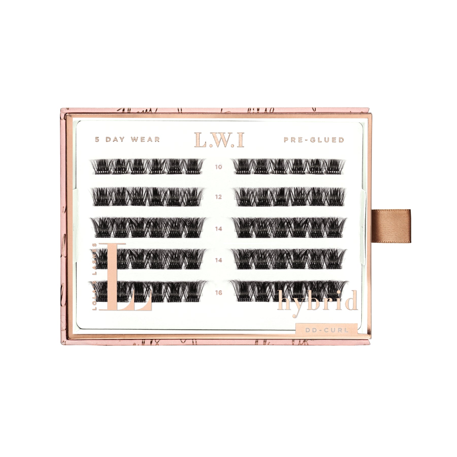 LWI Hybrid Pre-Glued Lashes