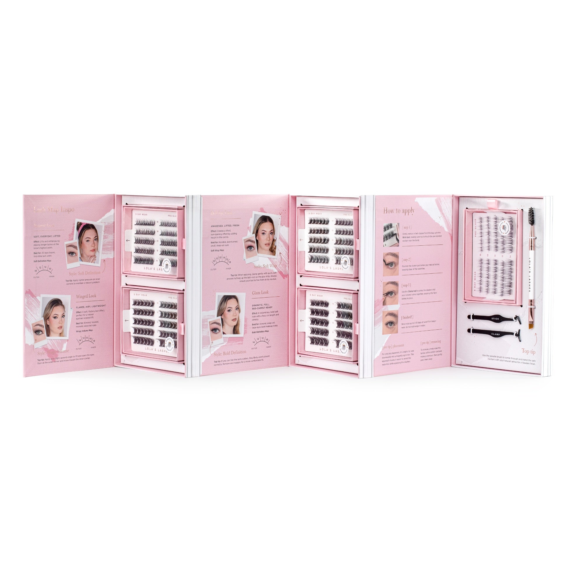 The Lash Edit: Custom Pre-Glued Look Book