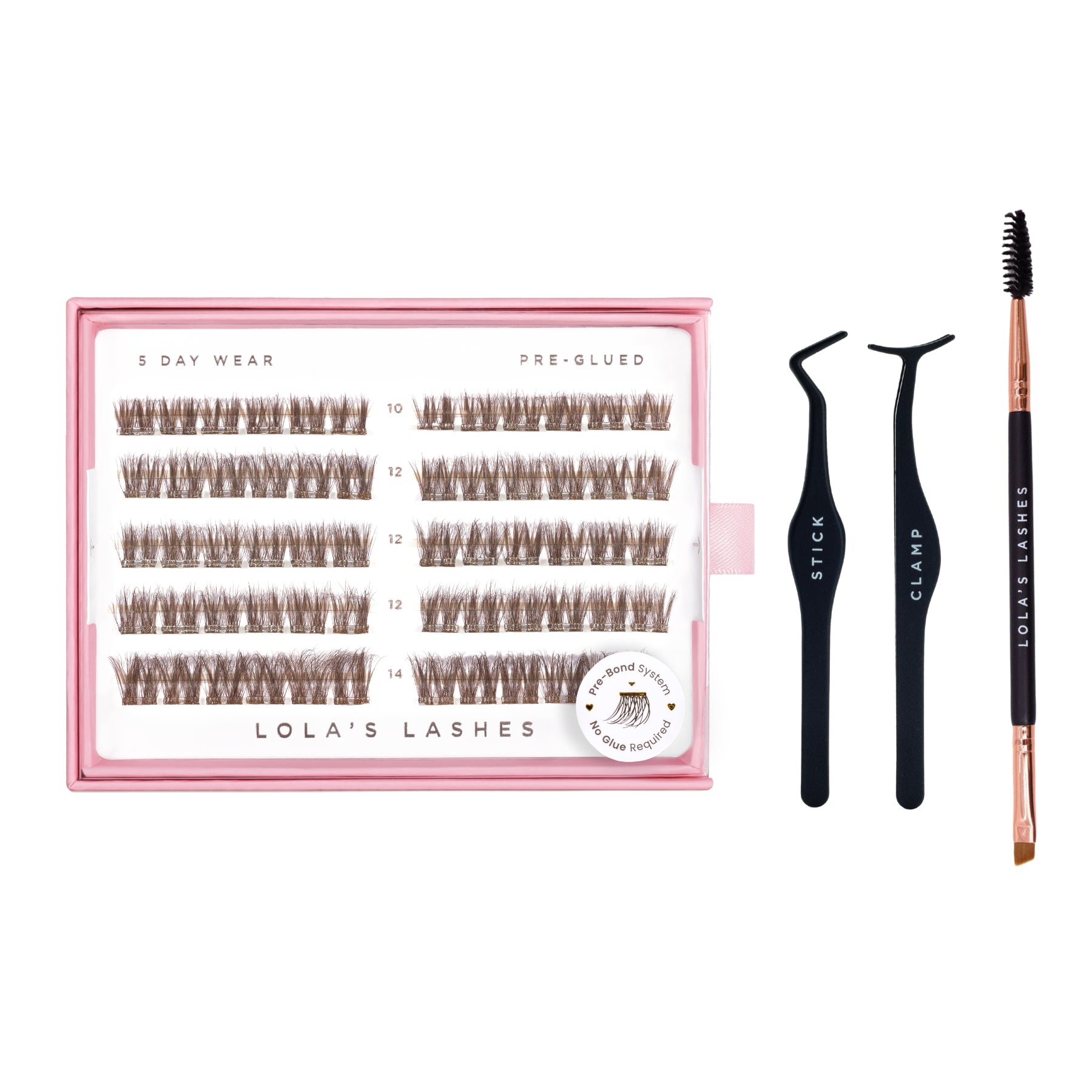 Pre-Glued Lashes Starter Bundle