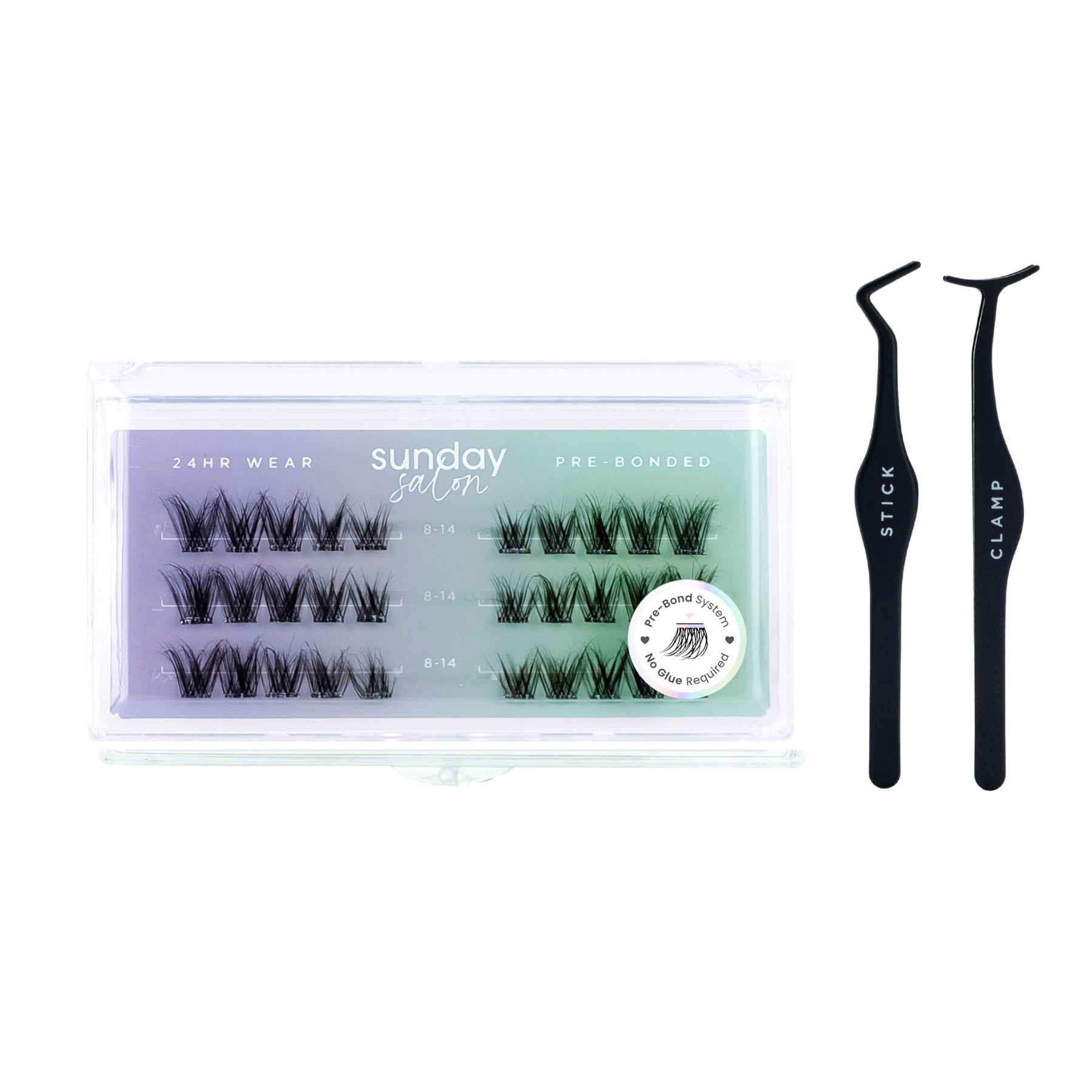 Natural Pre-mapped Pre-Glued Lashes Set