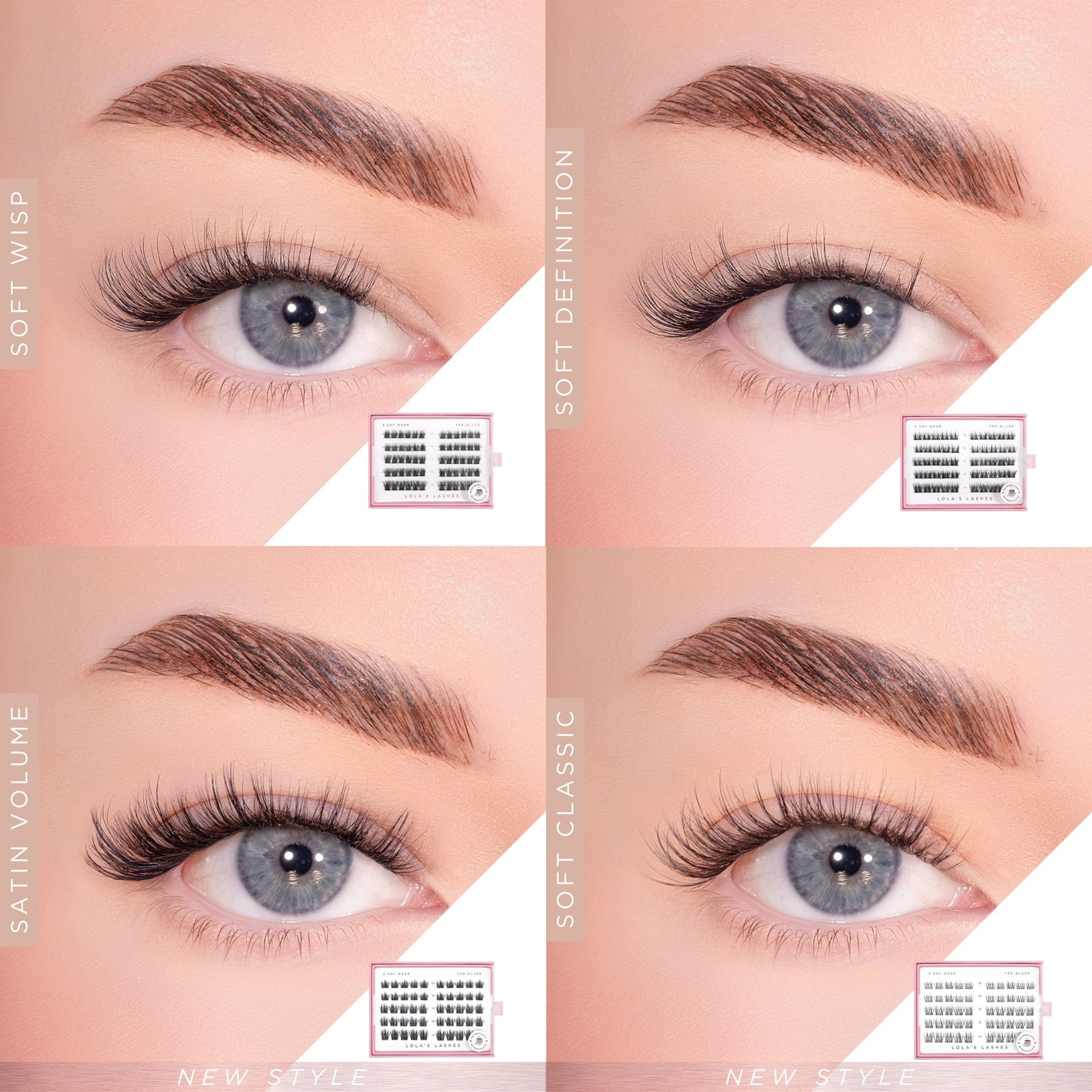 Pre-Glued Lashes Starter Bundle
